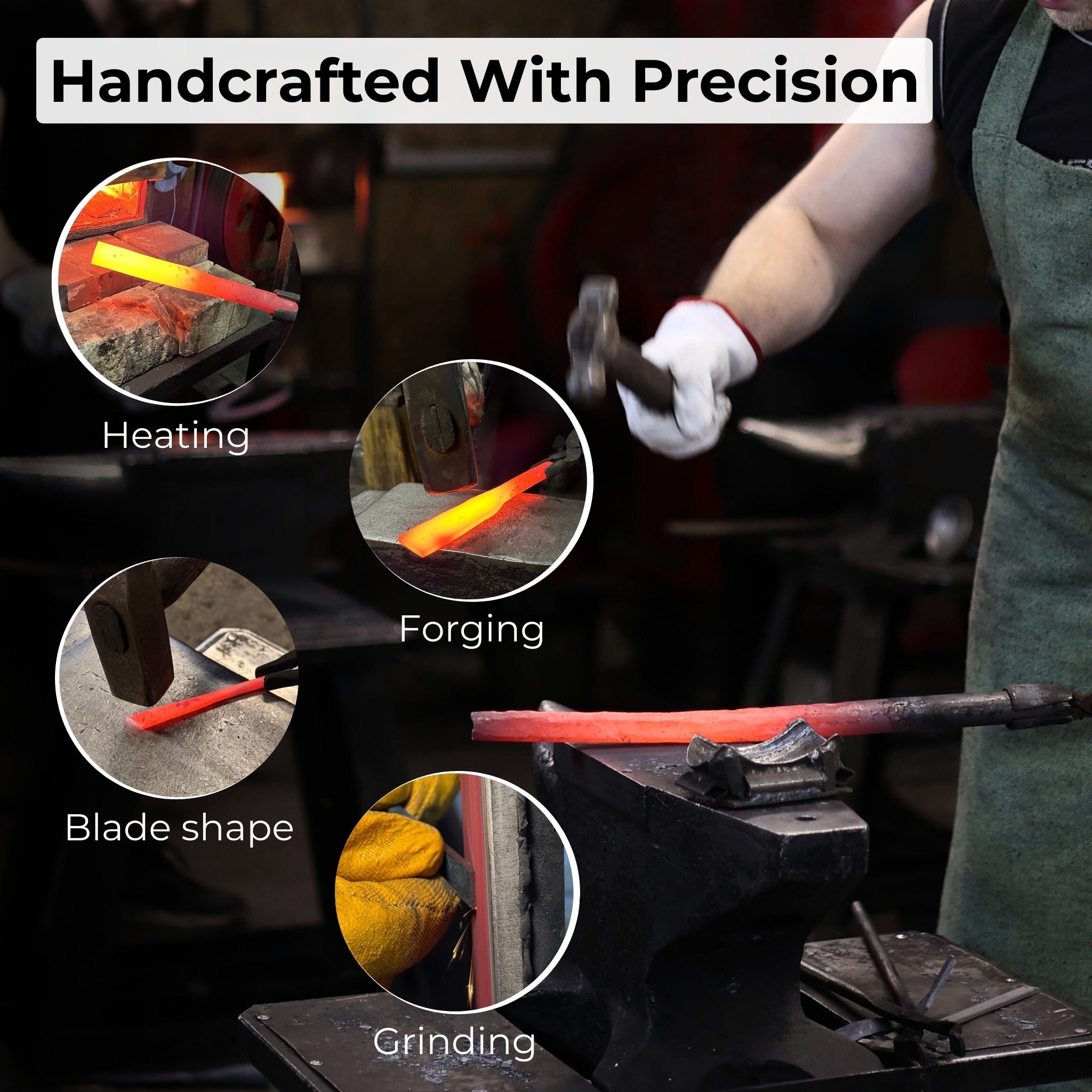 Angled Bevel Carving Chisel with Palm Handle – 10 mm (0.39 inches) - 8