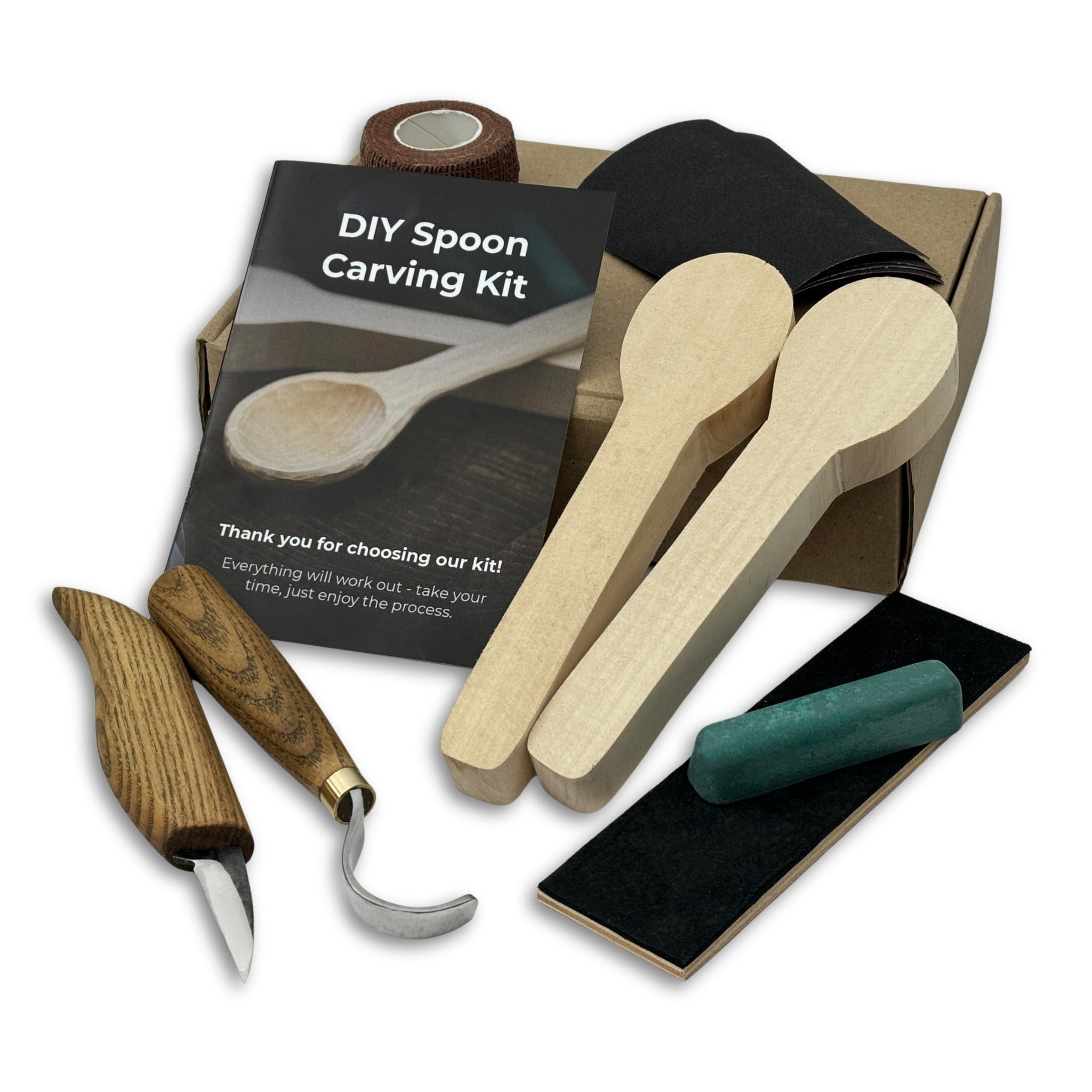 Beginner DIY Spoon Carving Kit - 1