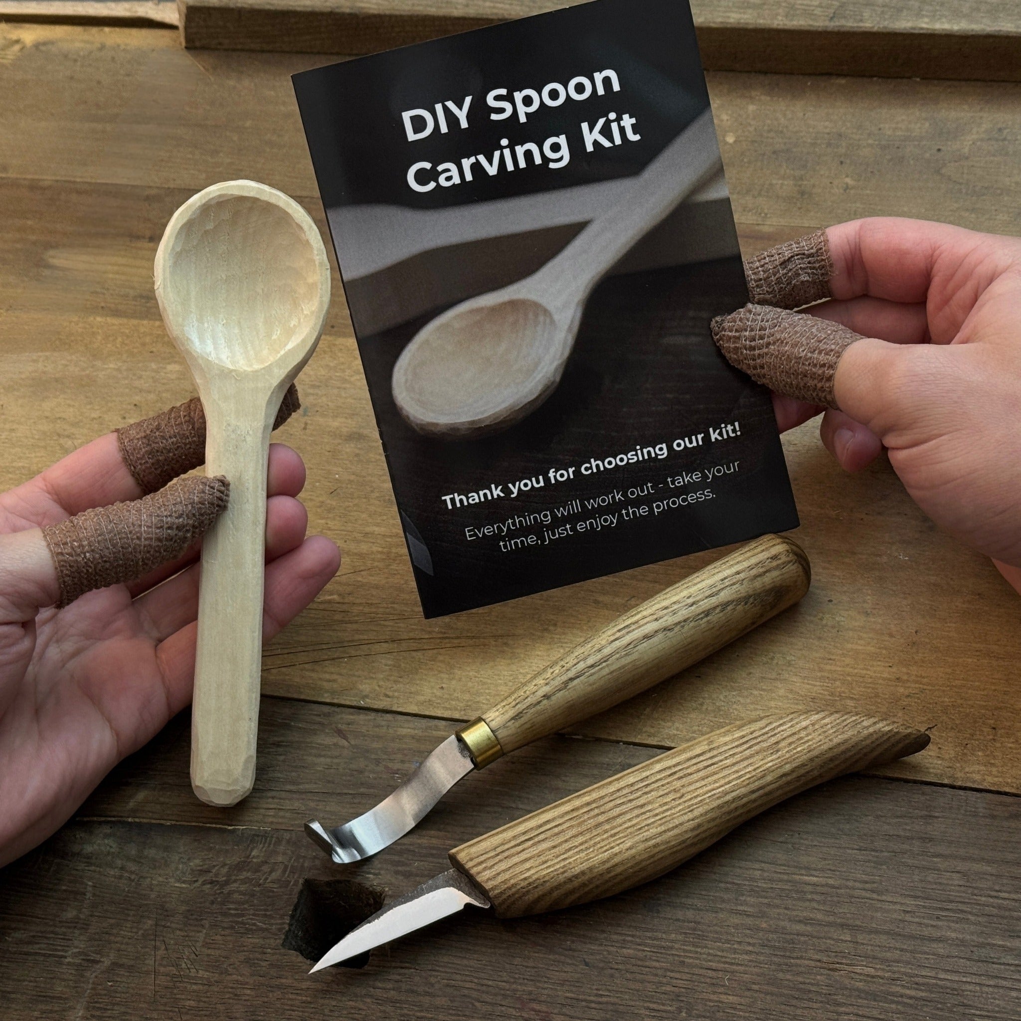 Beginner DIY Spoon Carving Kit - 5