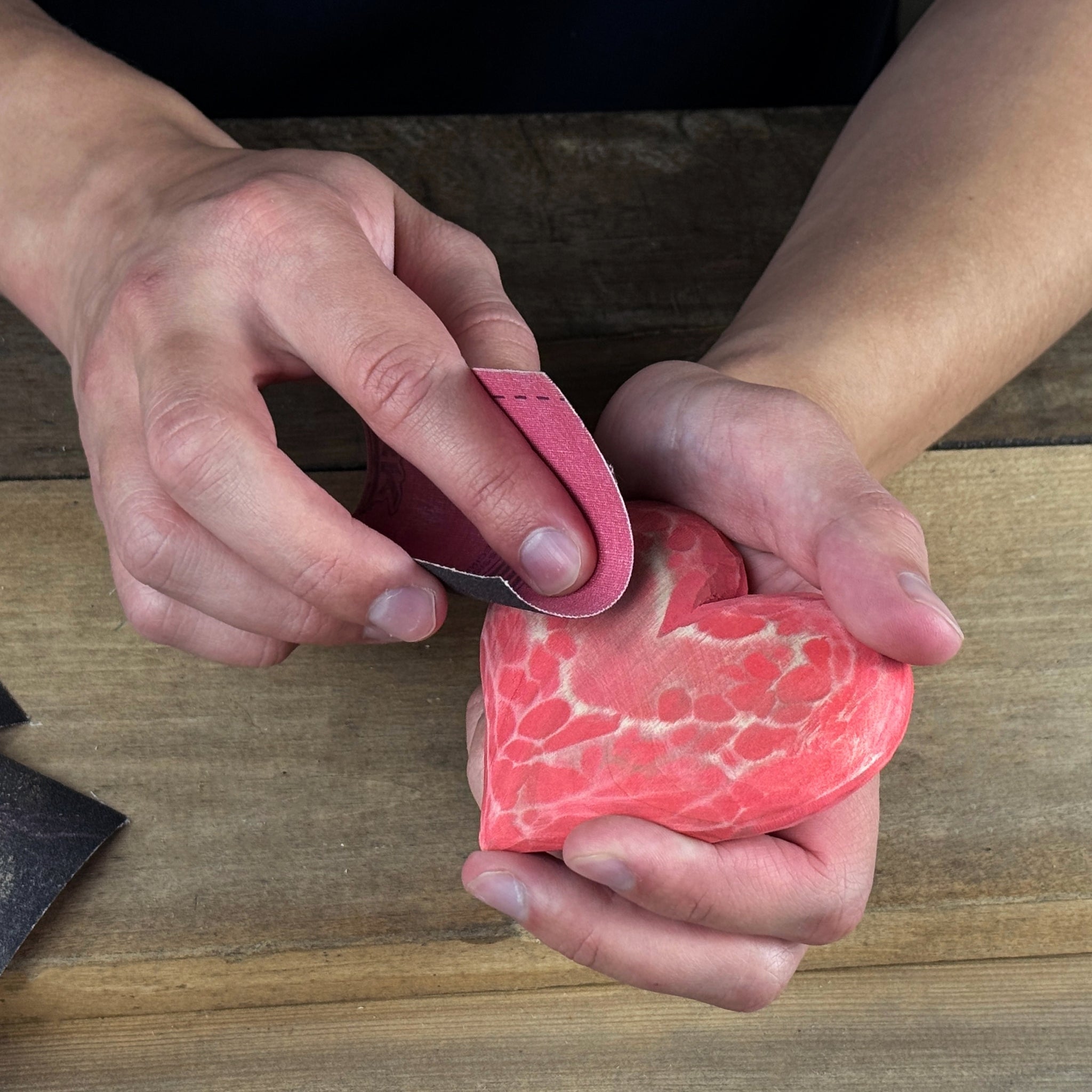 Beginner Heart Wood Carving & Painting Kit — Complete DIY Hobby Set for Adults and Kids - 9