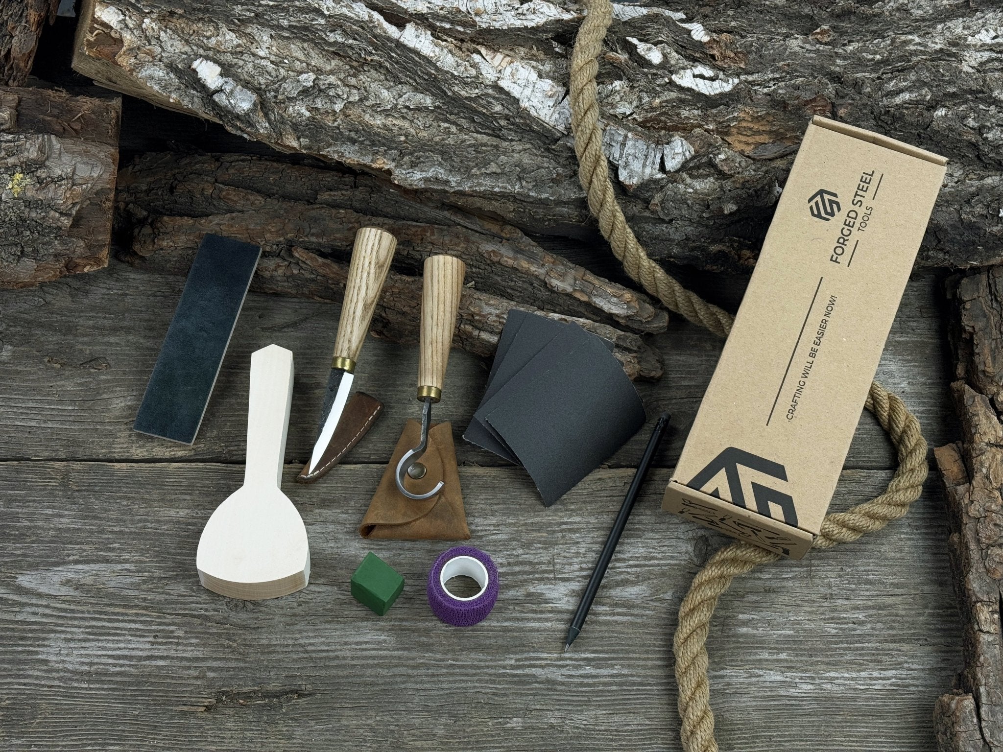 Beginner’s Spoon Carving Kit – Everything You Need to Get Started - 3
