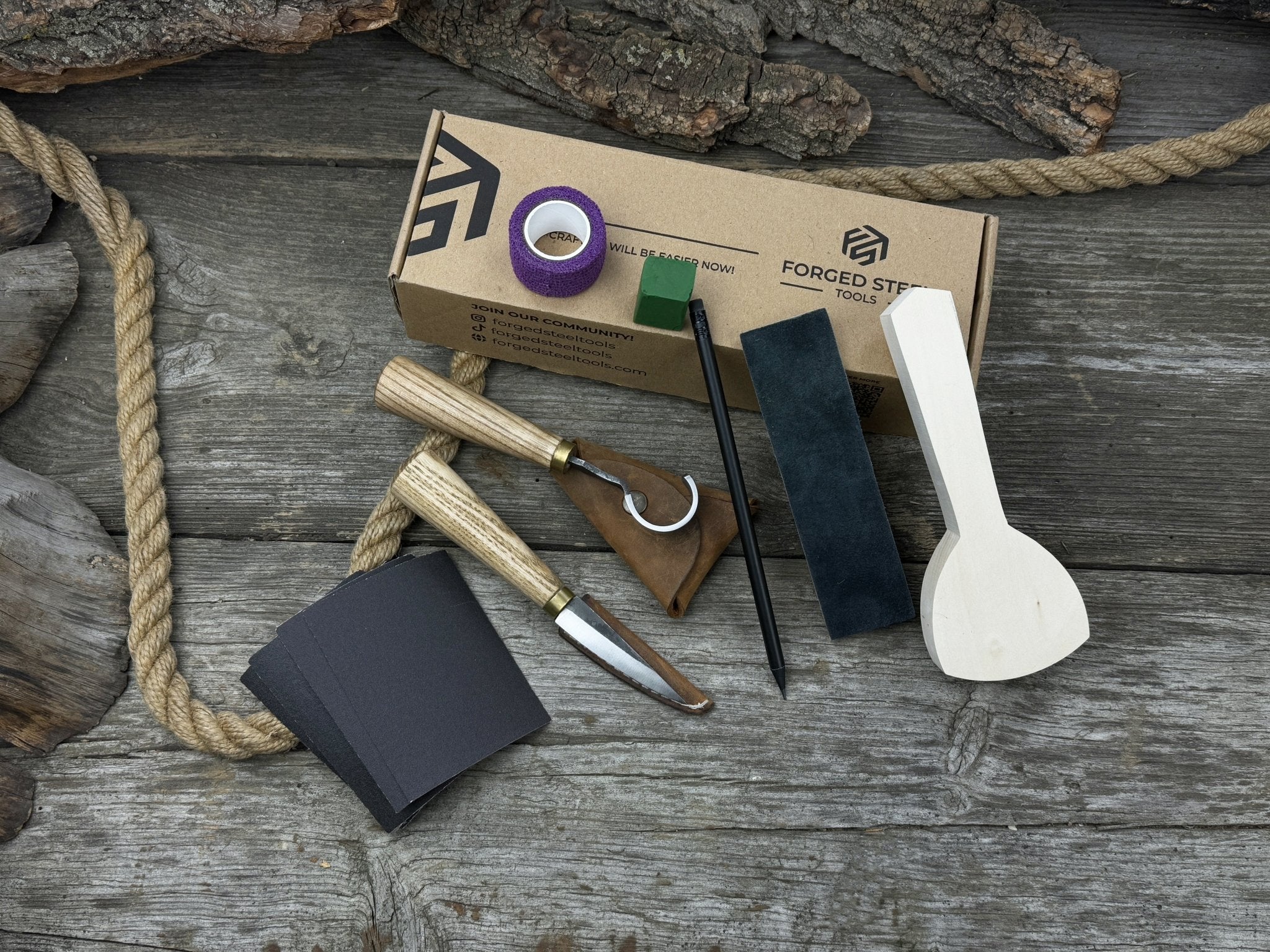 Beginner’s Spoon Carving Kit – Everything You Need to Get Started - 7