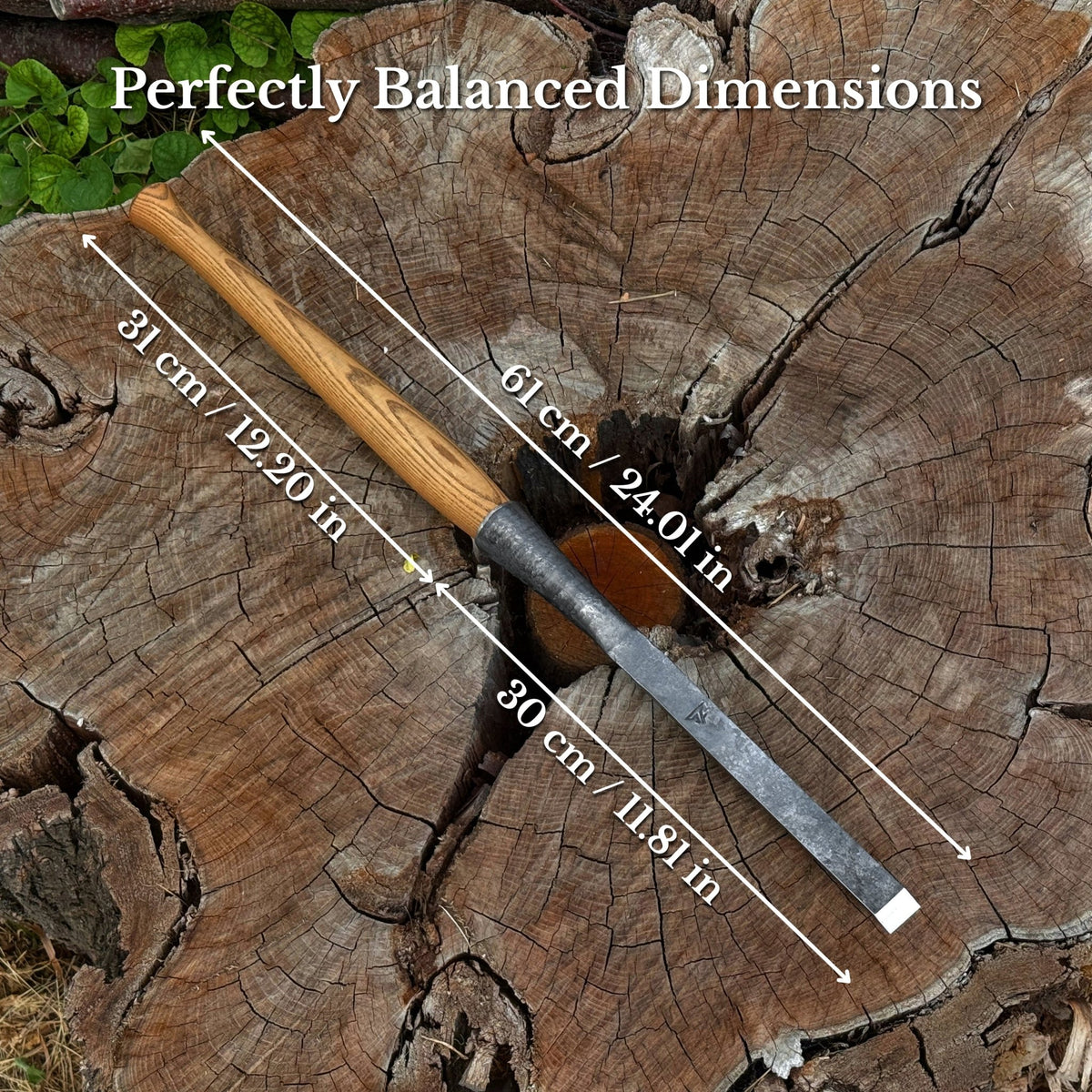 Carpenters Slick Chisel, 20 - 100 mm (0.8 - 3.9 inches) - 2