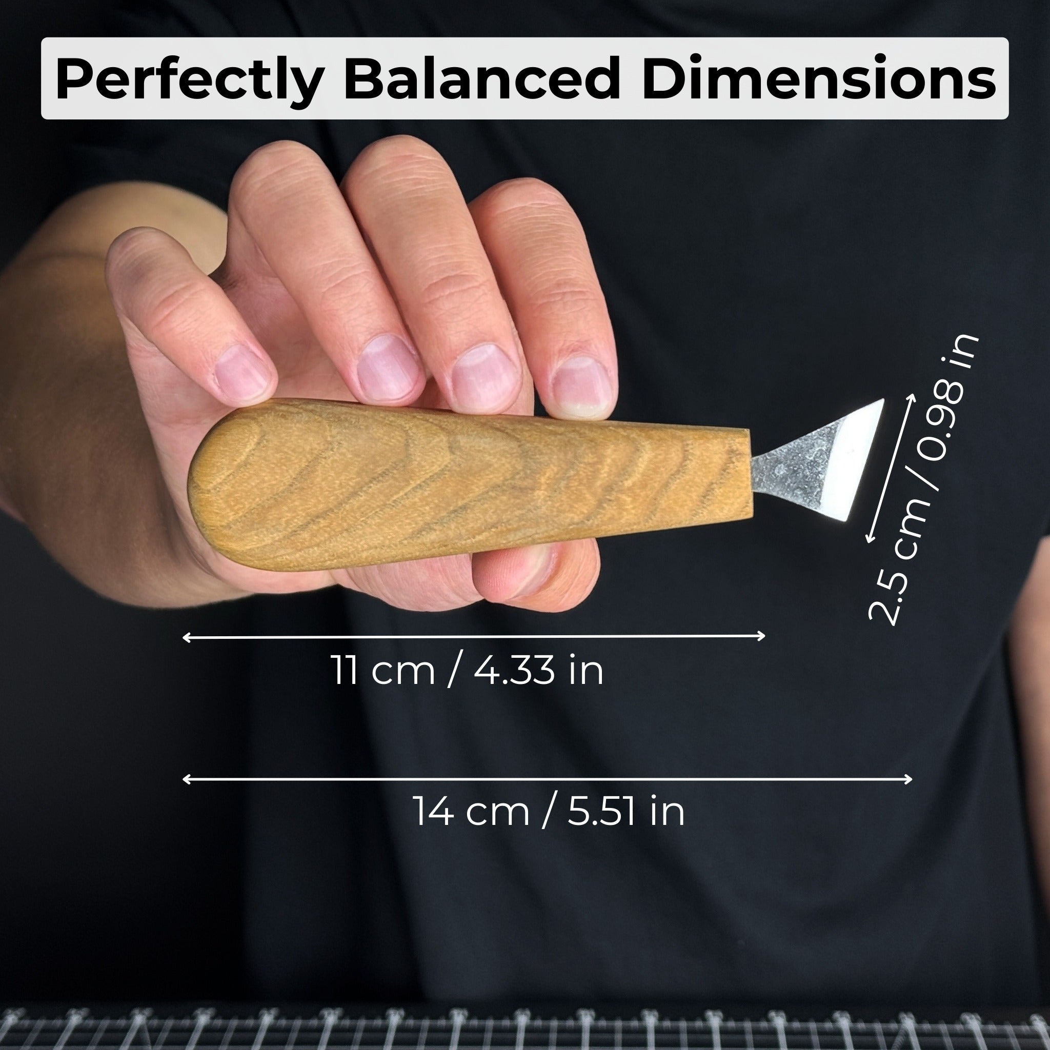 Chip Carving Knife, 2.5 cm (1 inch) - 5