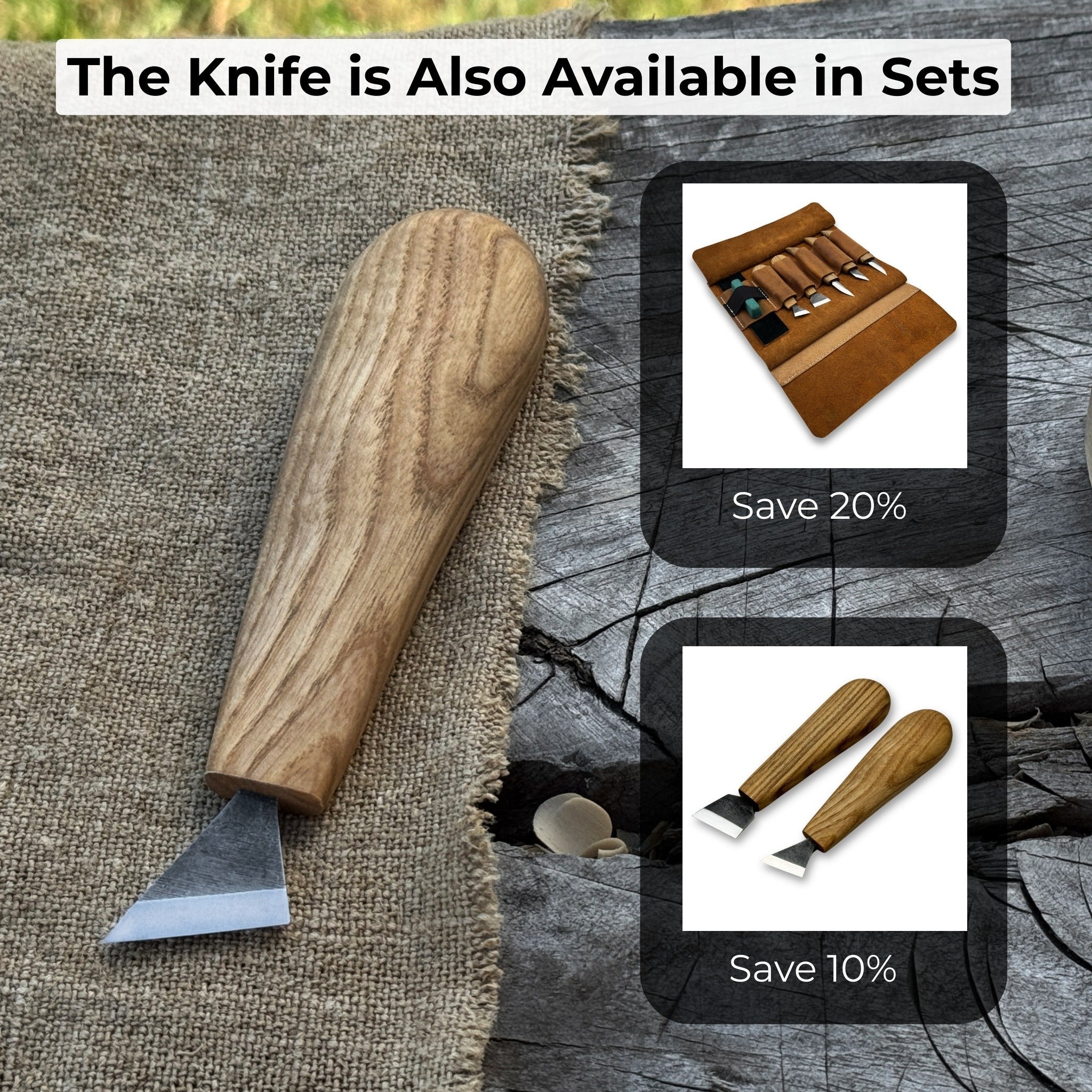 Chip Carving Knife, 2.5 cm (1 inch) - 10