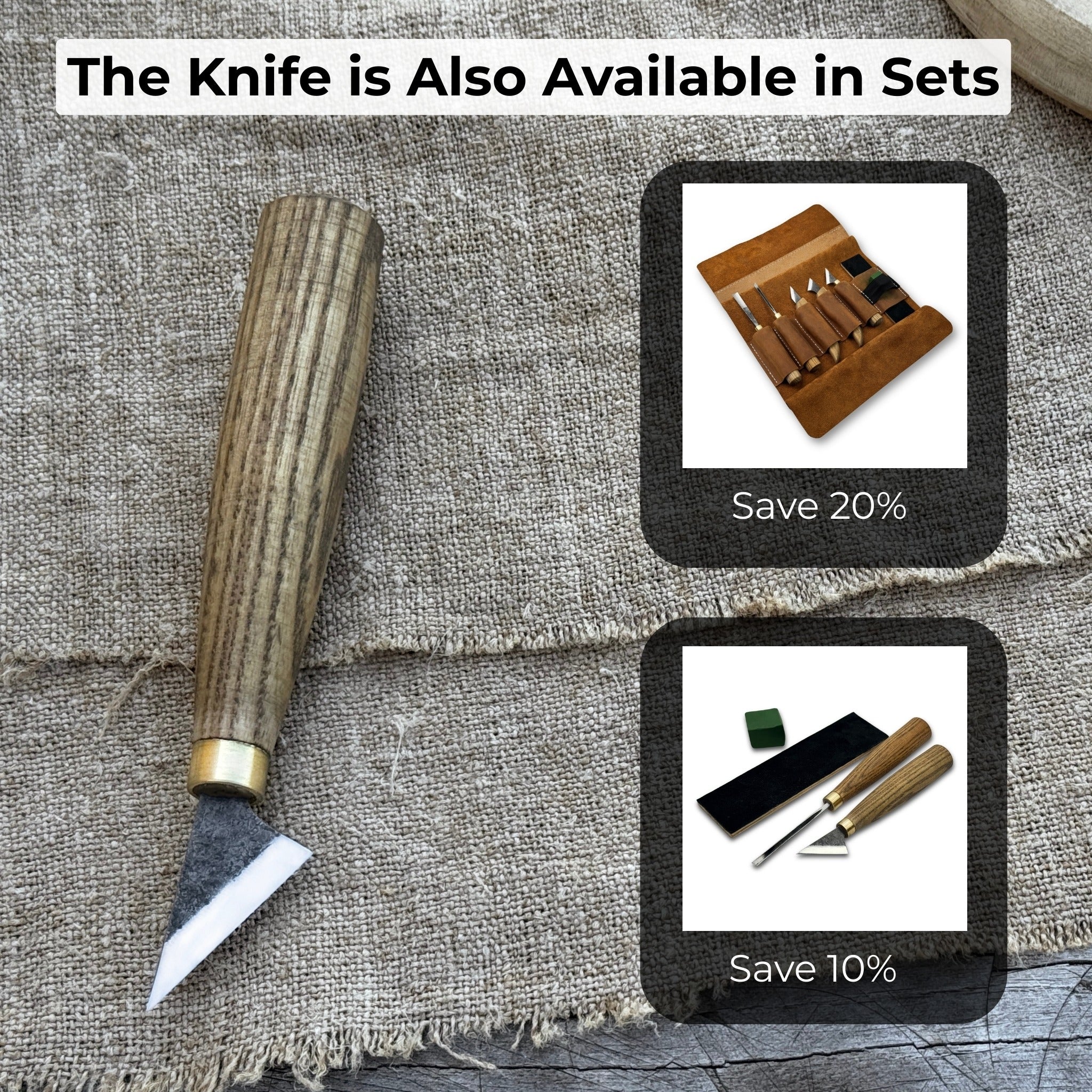 Chip Carving Knife, 3.5 cm (1.4 inches) - 10