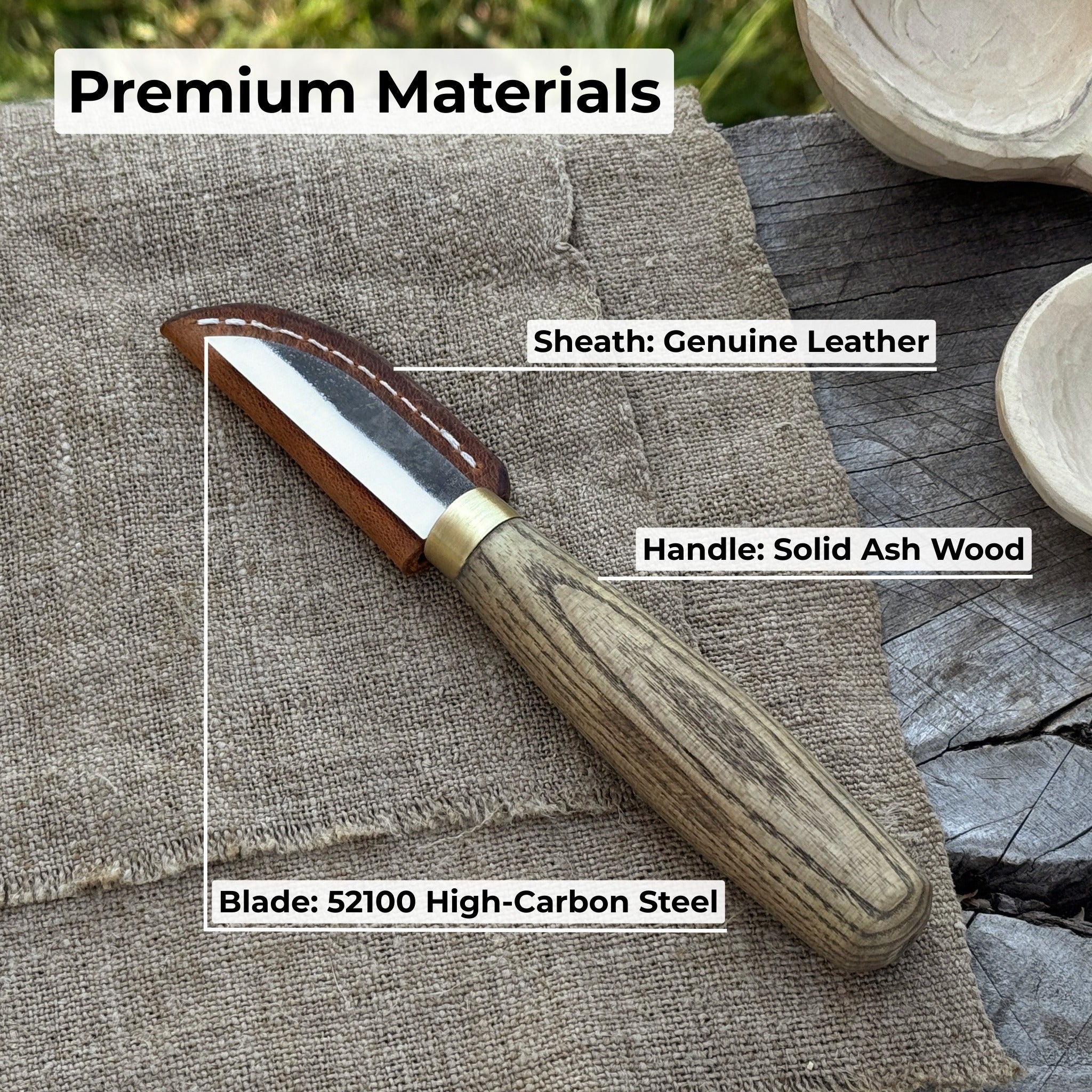 Chip Carving Knife, 5.5 cm (2.2 inches) - 6