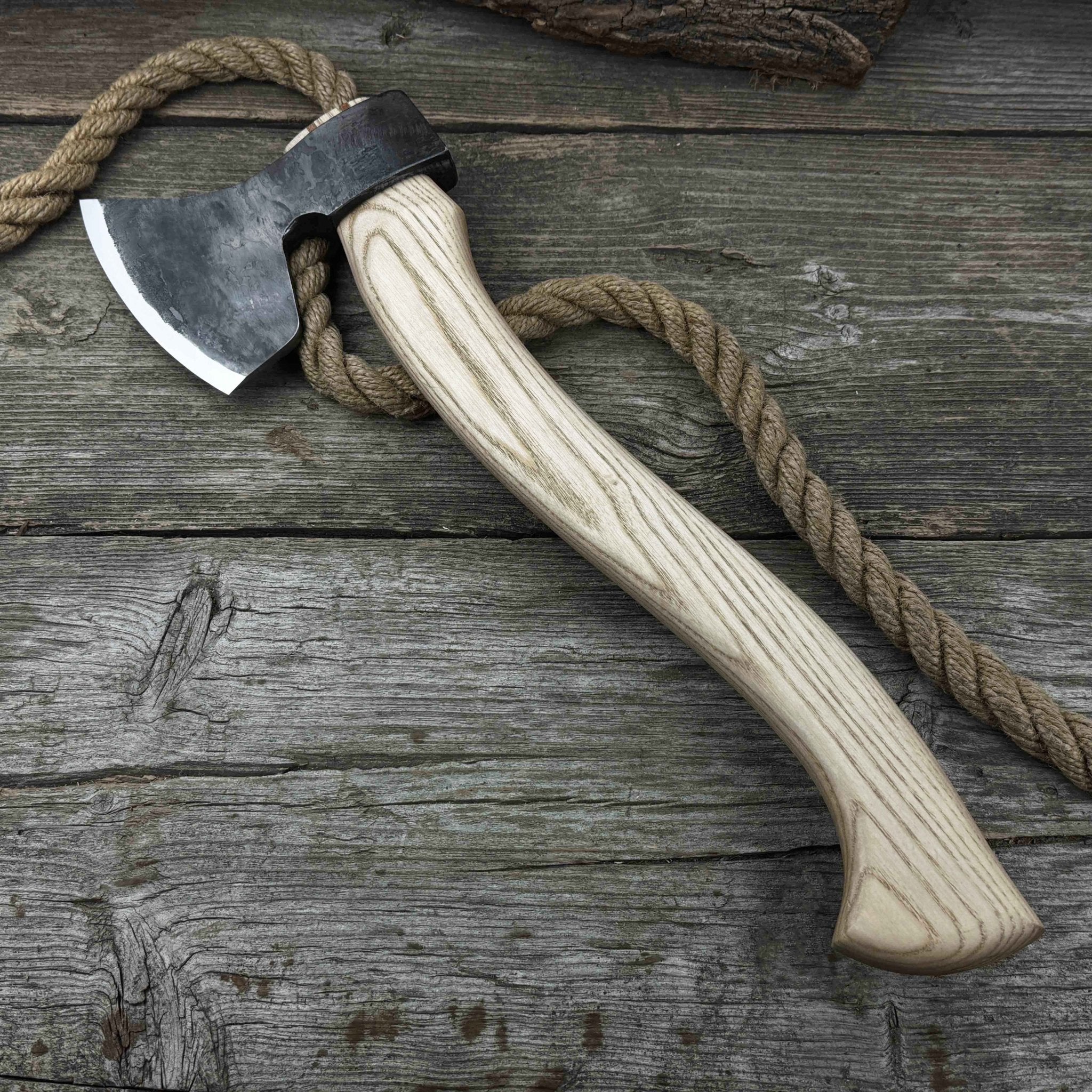 Chopping Axe with Leather Back Carry Pouch, 1.05 kg (2.2 lb) - 3