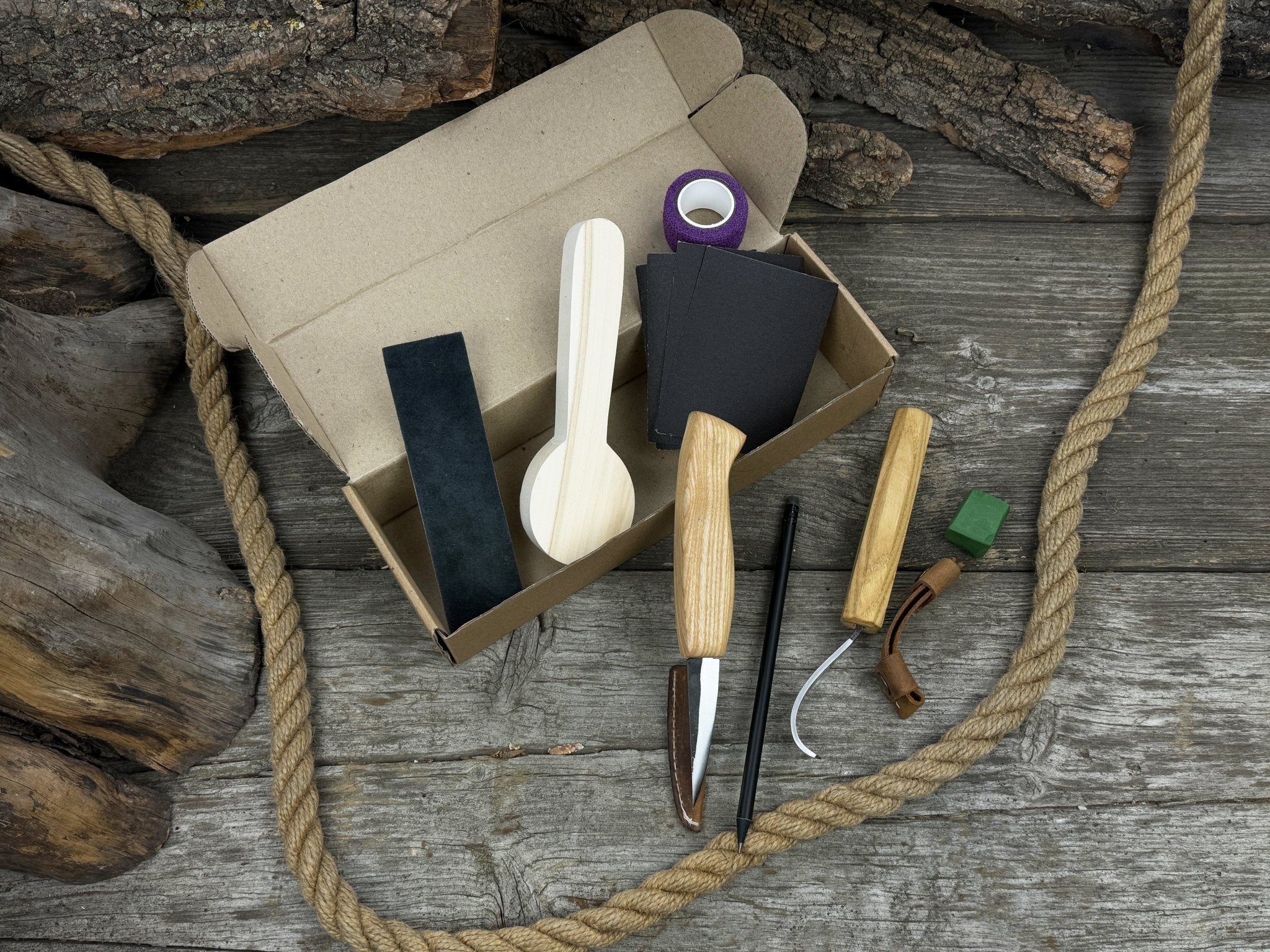 Complete Spoon Carving Kit for Beginners - 7