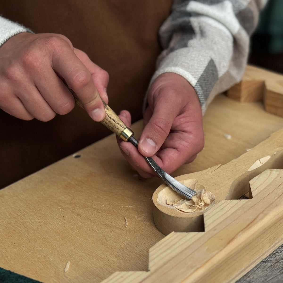 Curved Detail Carving Gouge – 12 mm (0.47 inches) - 4
