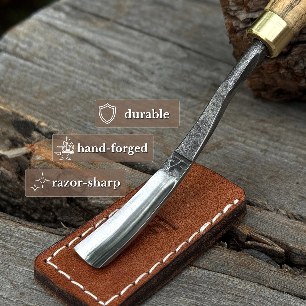 Curved Detail Carving Gouge – 12 mm (0.47 inches) - 3