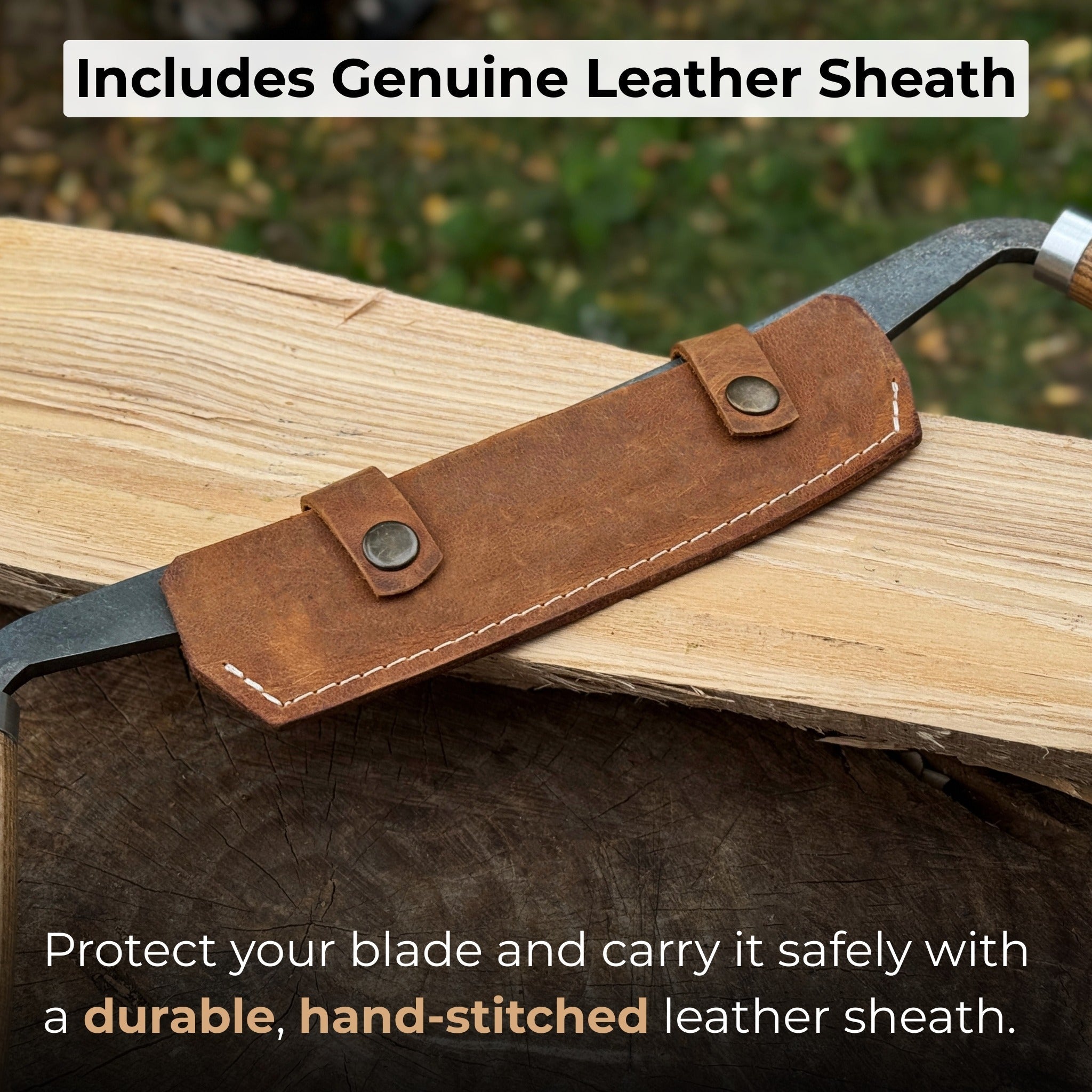 Curved Drawknife (Push/Pull), 14.5 cm (5.7 inches) - 4