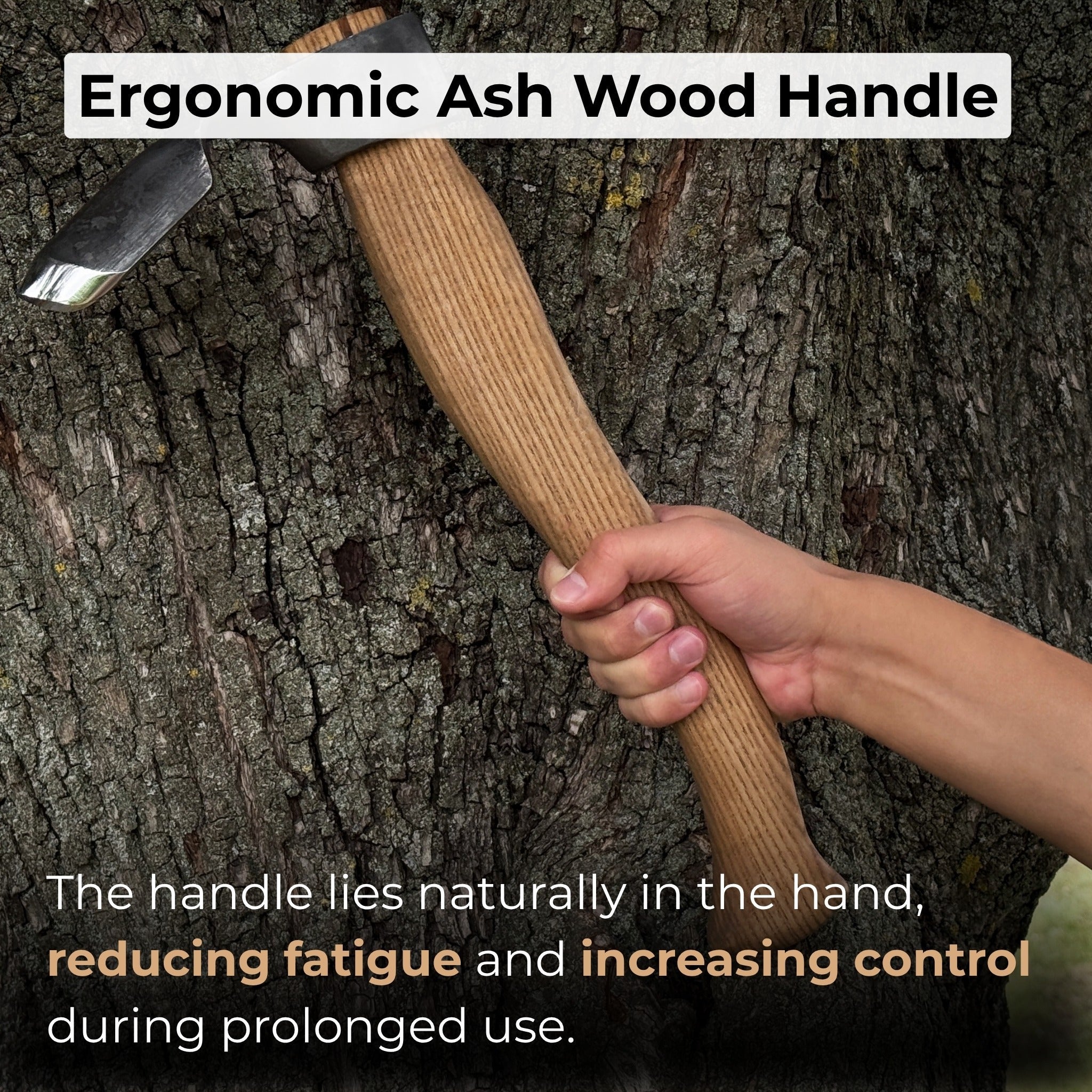 Deep Curved Bowl Adze, 5 cm (1.97 inches) - 4