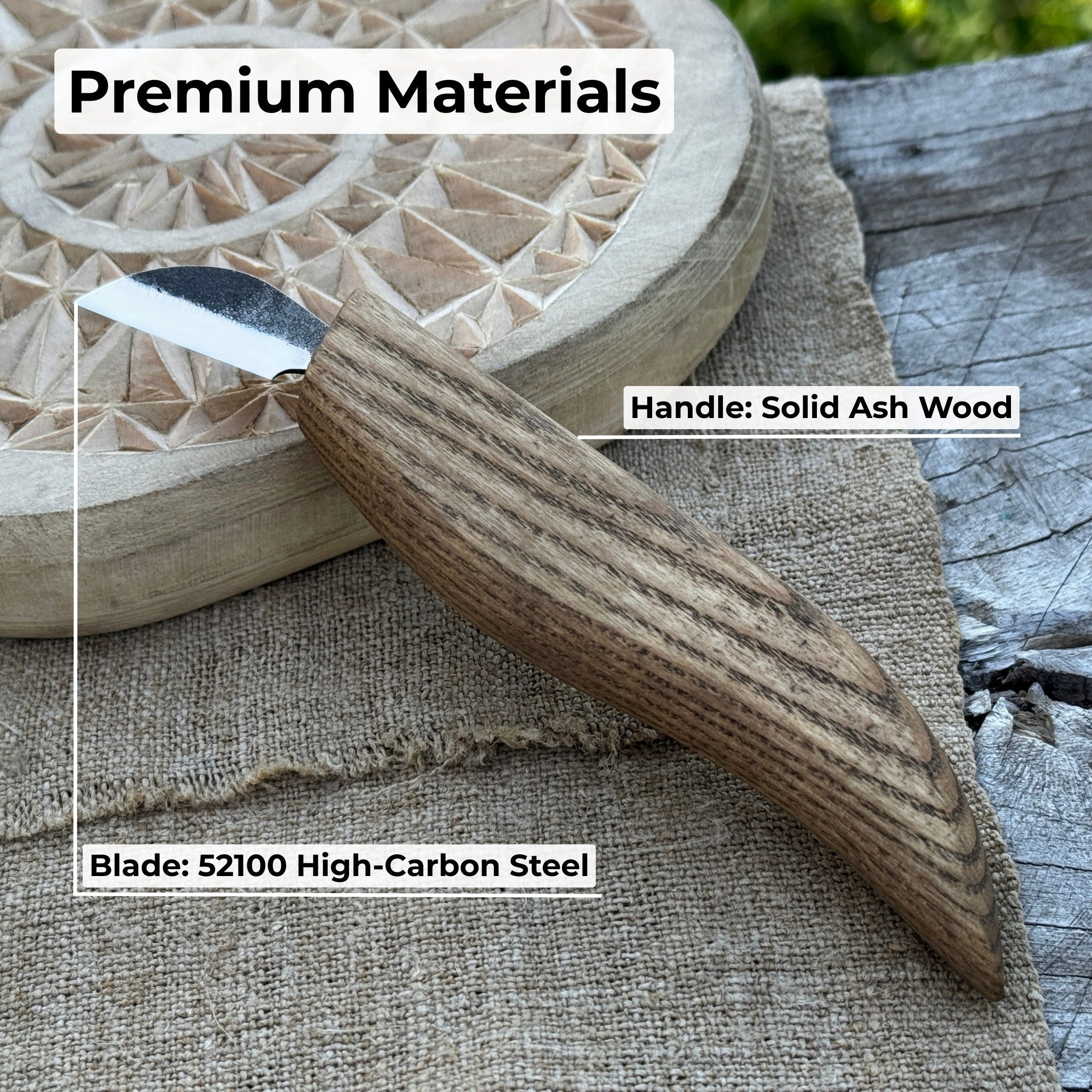 Detail Chip Carving Knife – Blade 3 cm (1.2 inches) - 6