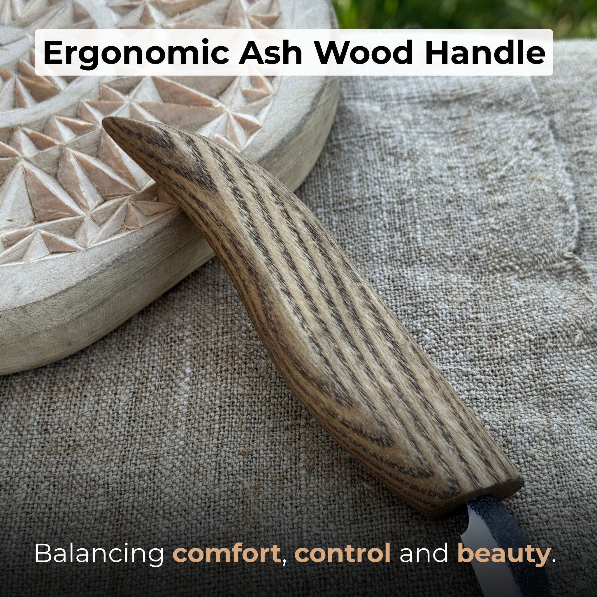 Detail Chip Carving Knife – Blade 3 cm (1.2 inches) - 3