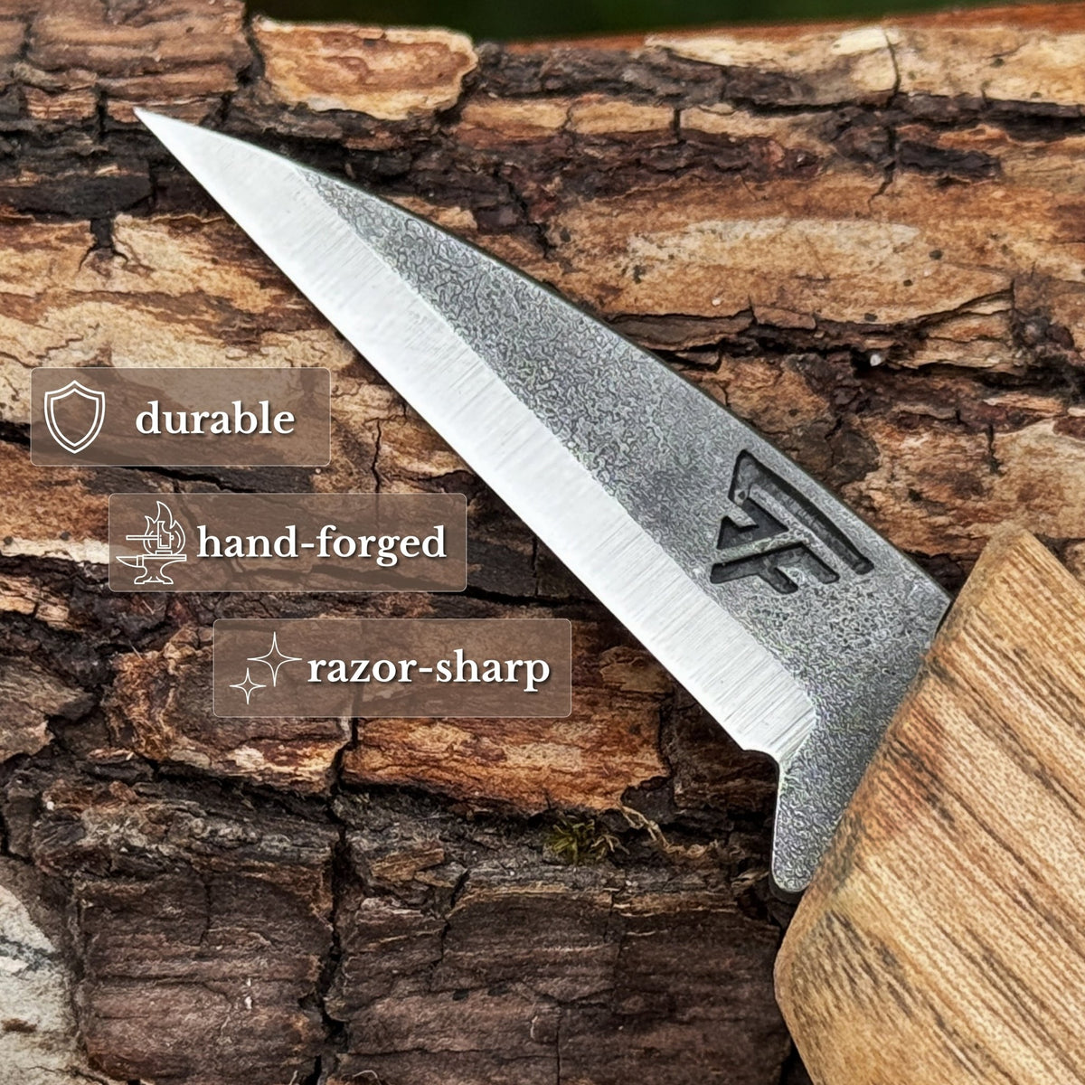 Detail Knife for Wood Carving, 4 cm (1.57 inches) - 2