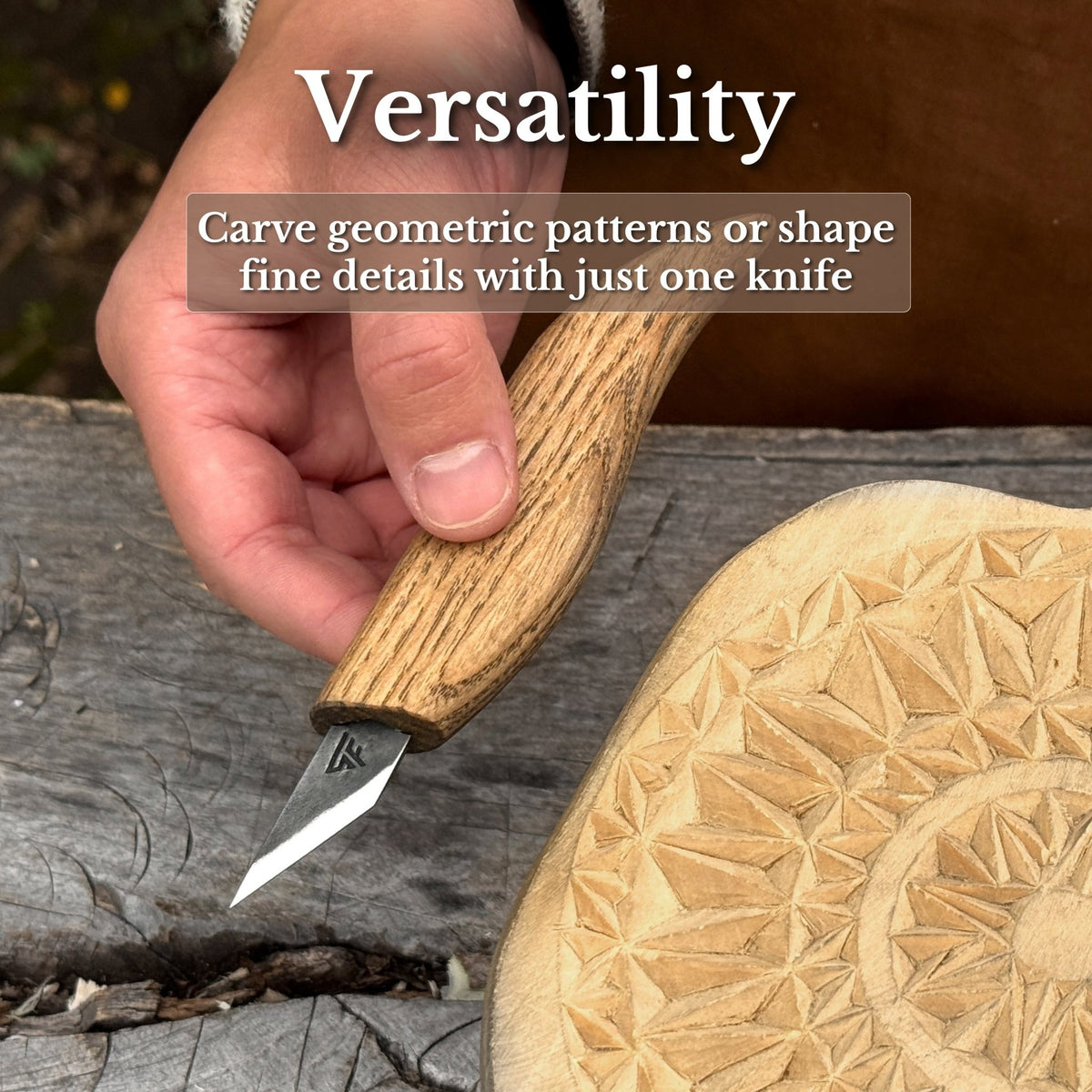 Detail Wood Carving Knife, 2.5 cm (1 inch) - 9