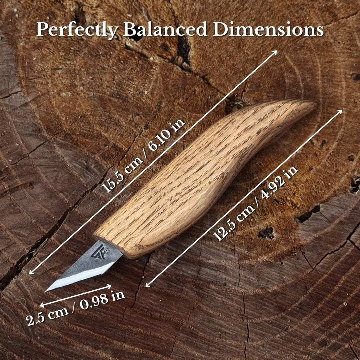 Detail Wood Carving Knife, 2.5 cm (1 inch) - 3