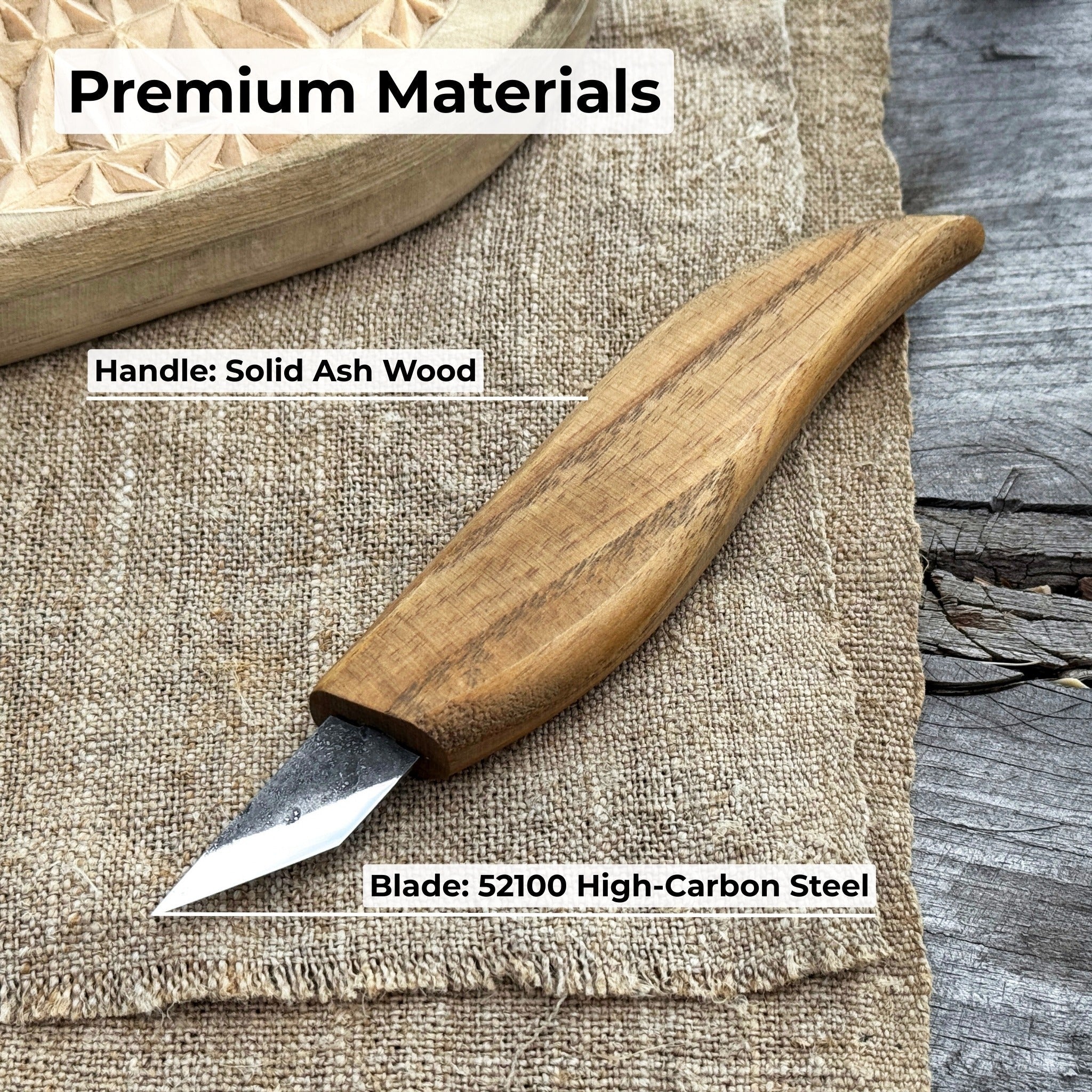 Detail Wood Carving Knife, 2.5 cm (1 inch) - 6