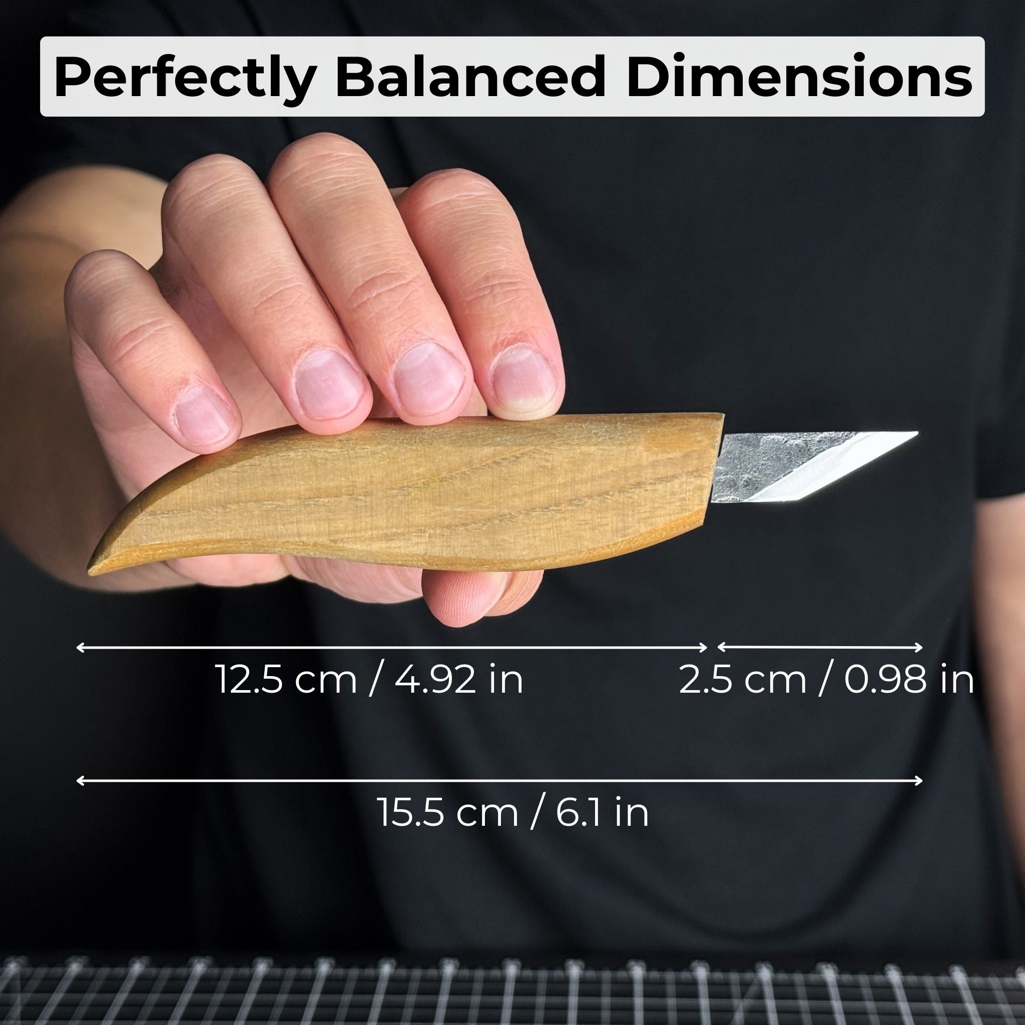 Detail Wood Carving Knife, 2.5 cm (1 inch) - 5