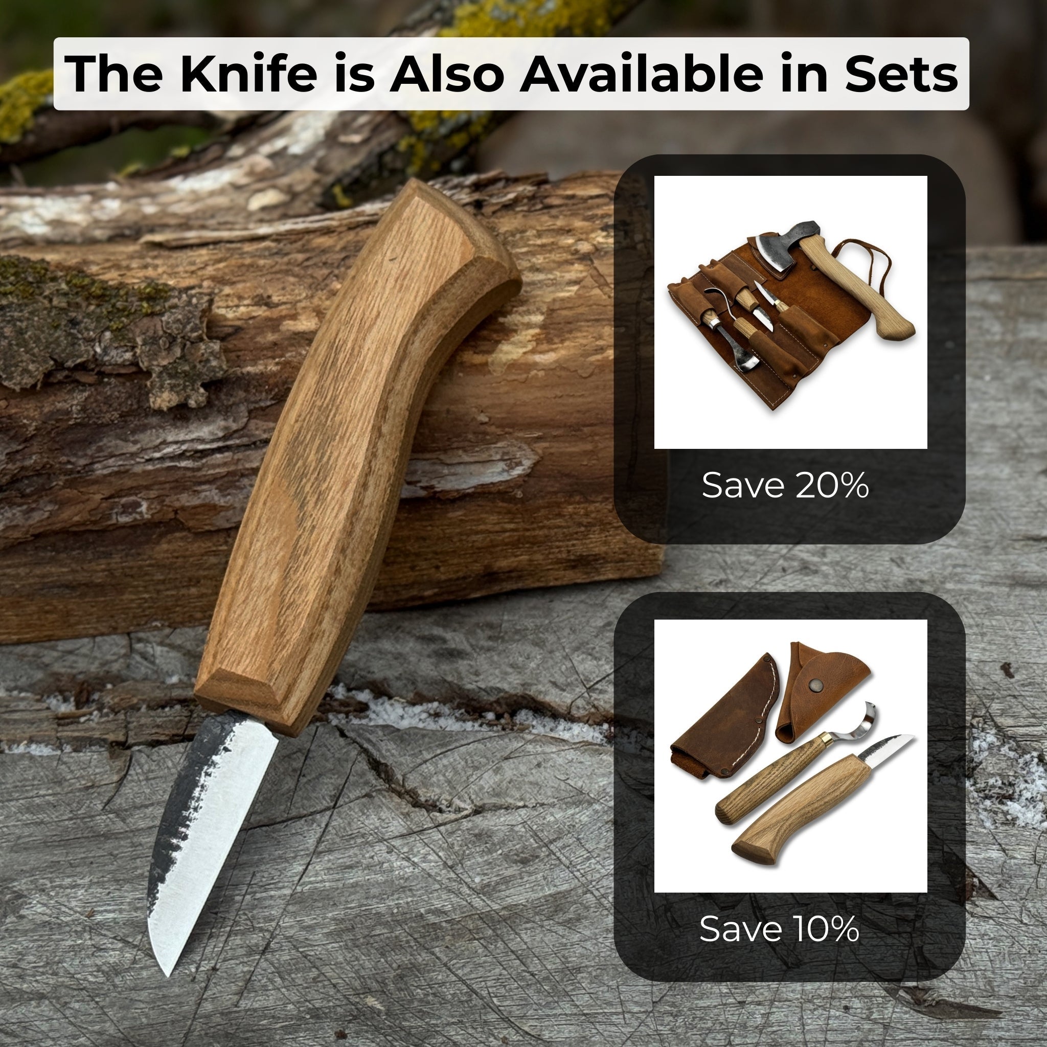 Detail Wood Carving Knife, Blade 5 cm (1.97 inches) - 10