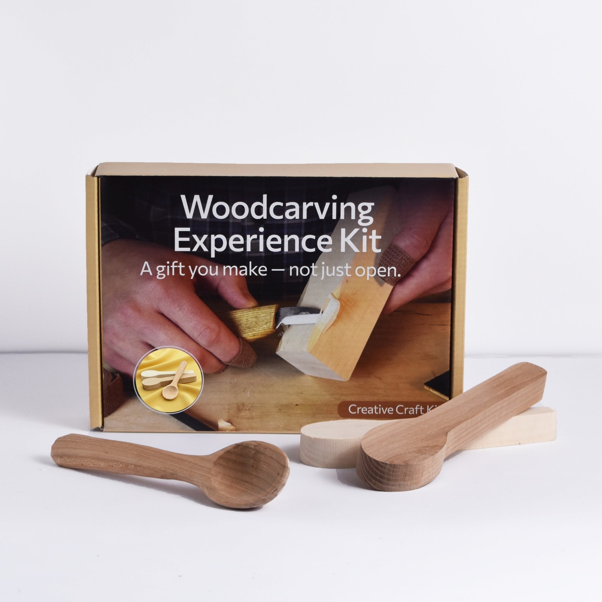 DIY 3 - Piece Spoon Carving Kit - 1