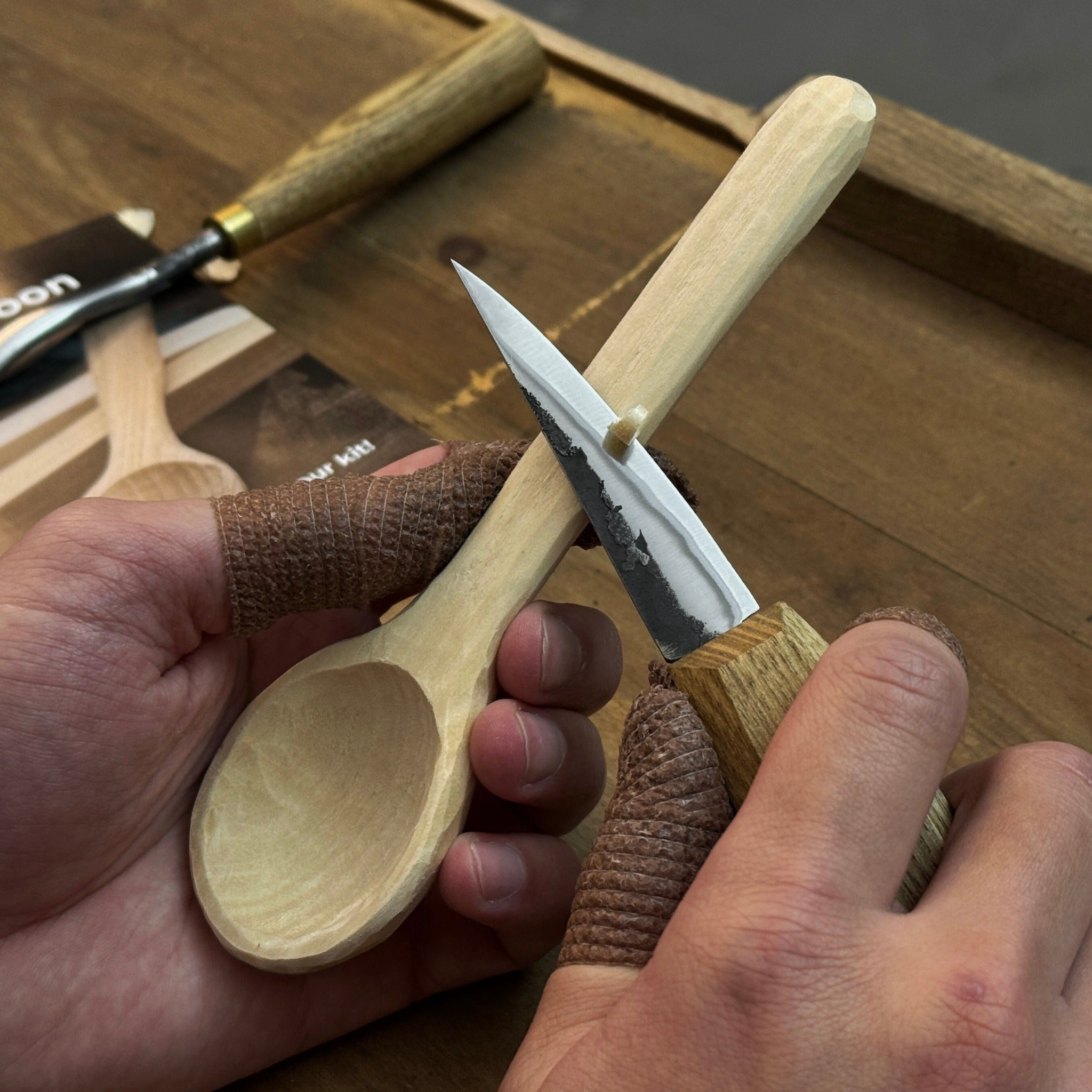 DIY 3 - Piece Spoon Carving Kit - 4