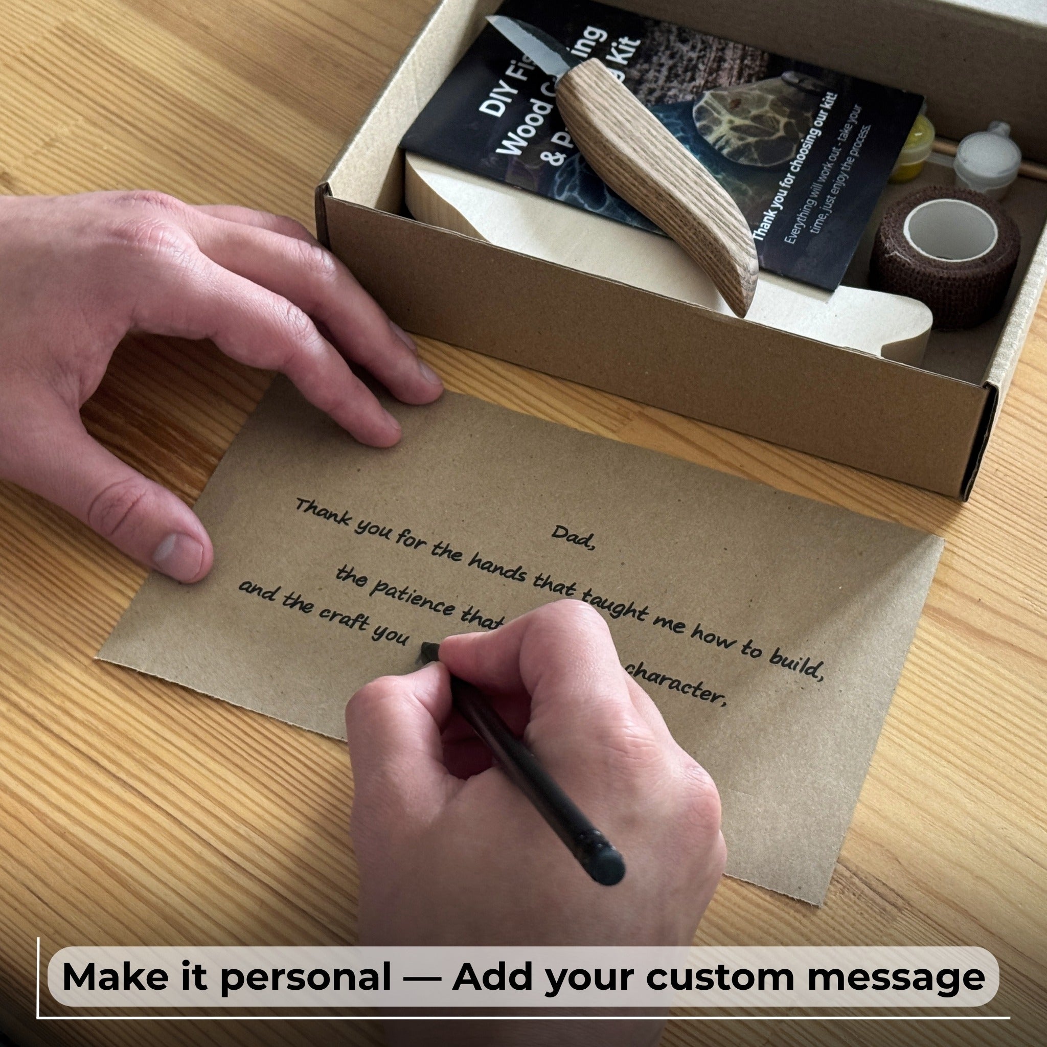 DIY Fish Wood Carving & Painting Kit – Beginner Whittling Set with Video Tutorial - 9