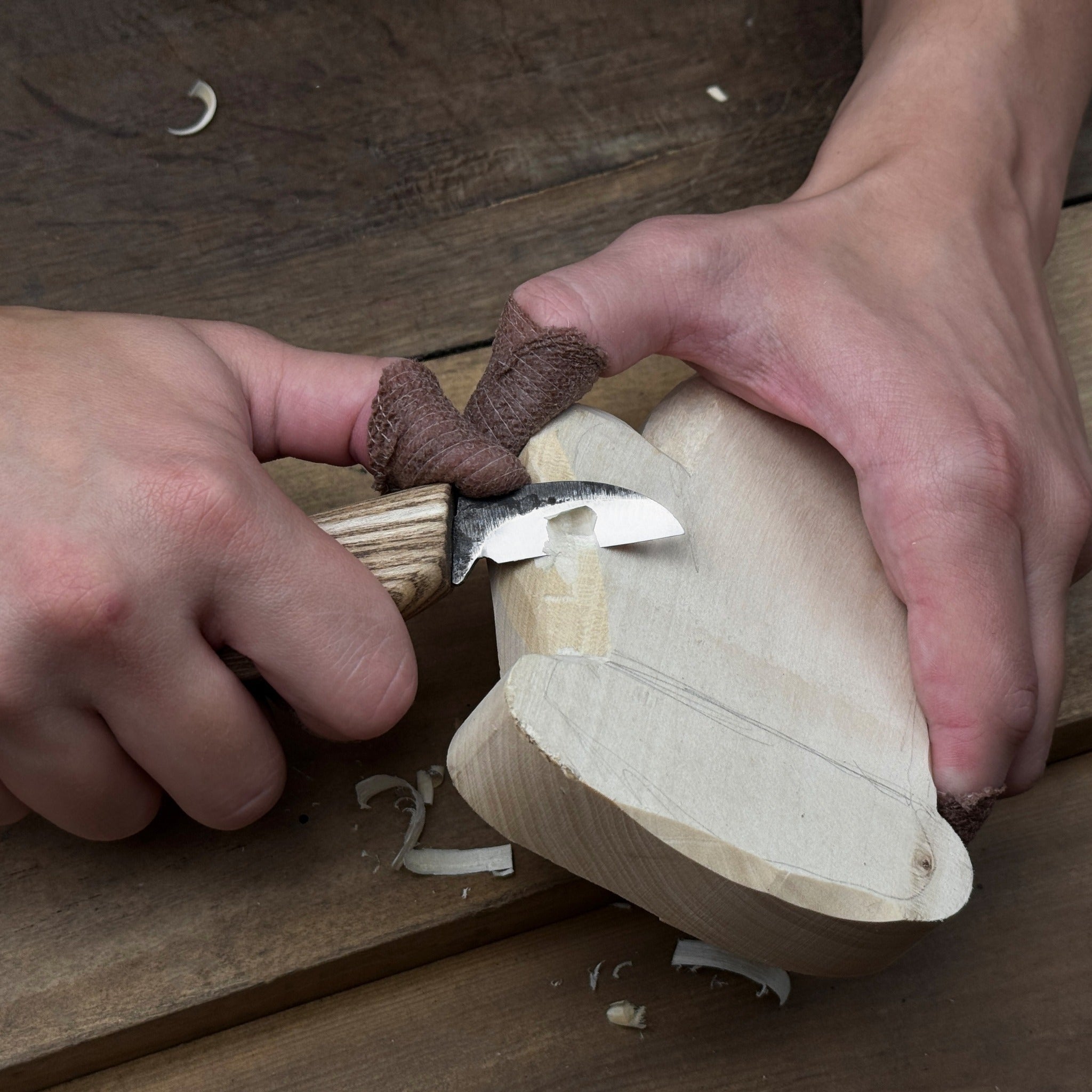 DIY Glove Wood Carving & Painting Kit - 5