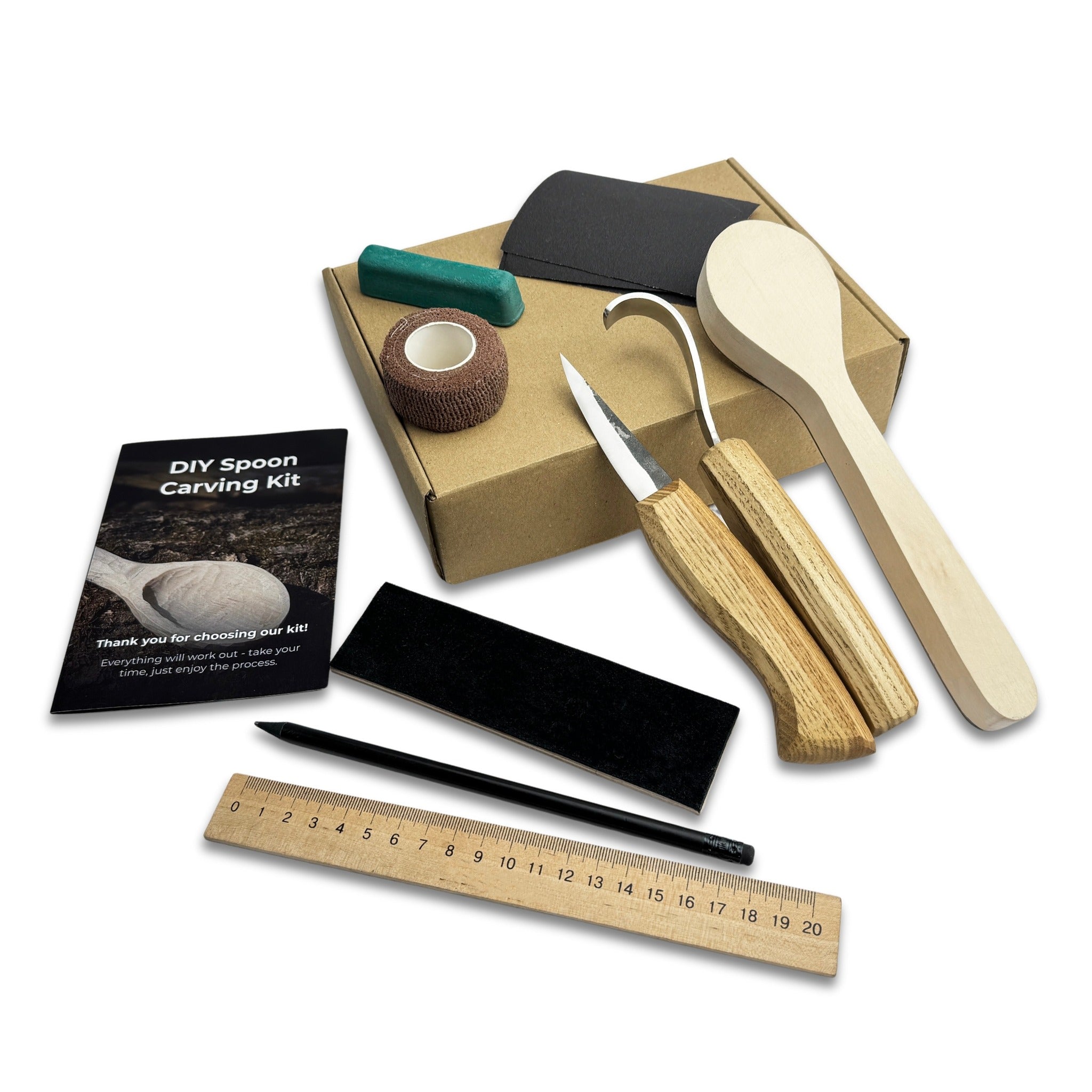 DIY Wood Carving Kit – Spoon Making Set for Beginners - 1