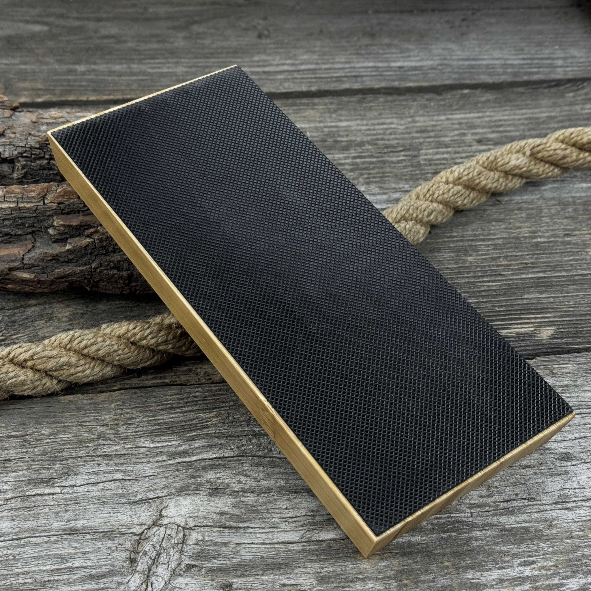 Double - Sided Sharpening Stone with Optional Wooden Stand – Grit 3000 / 8000 - 8