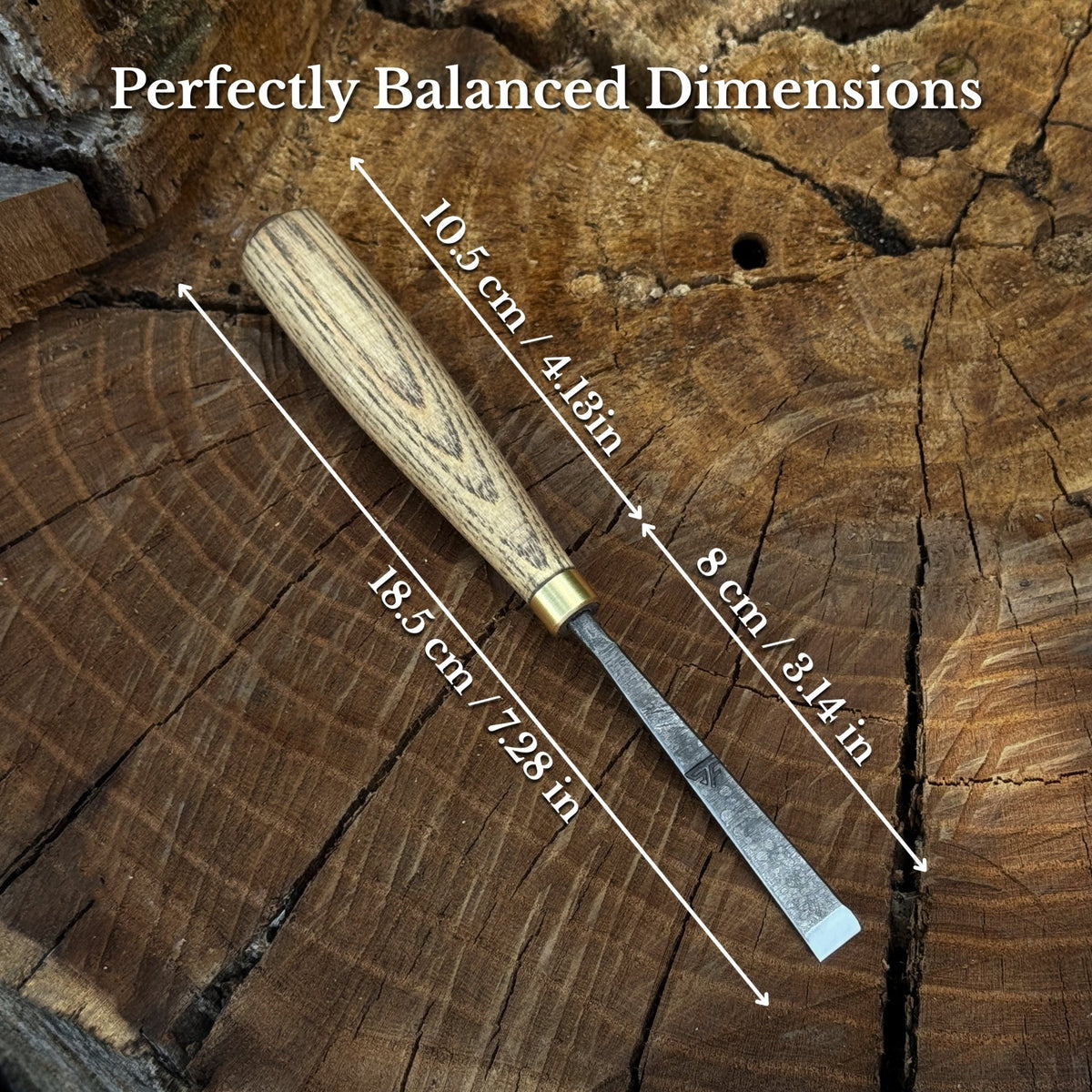 Fine Detail Carving Chisel – 10 mm (0.39 inches) Blade - 2