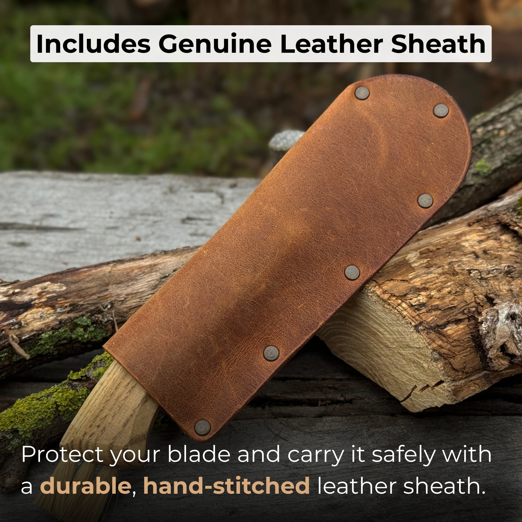 Forged Mushroom Knife with Brush, 6.5 cm (2.56 inches) - 4