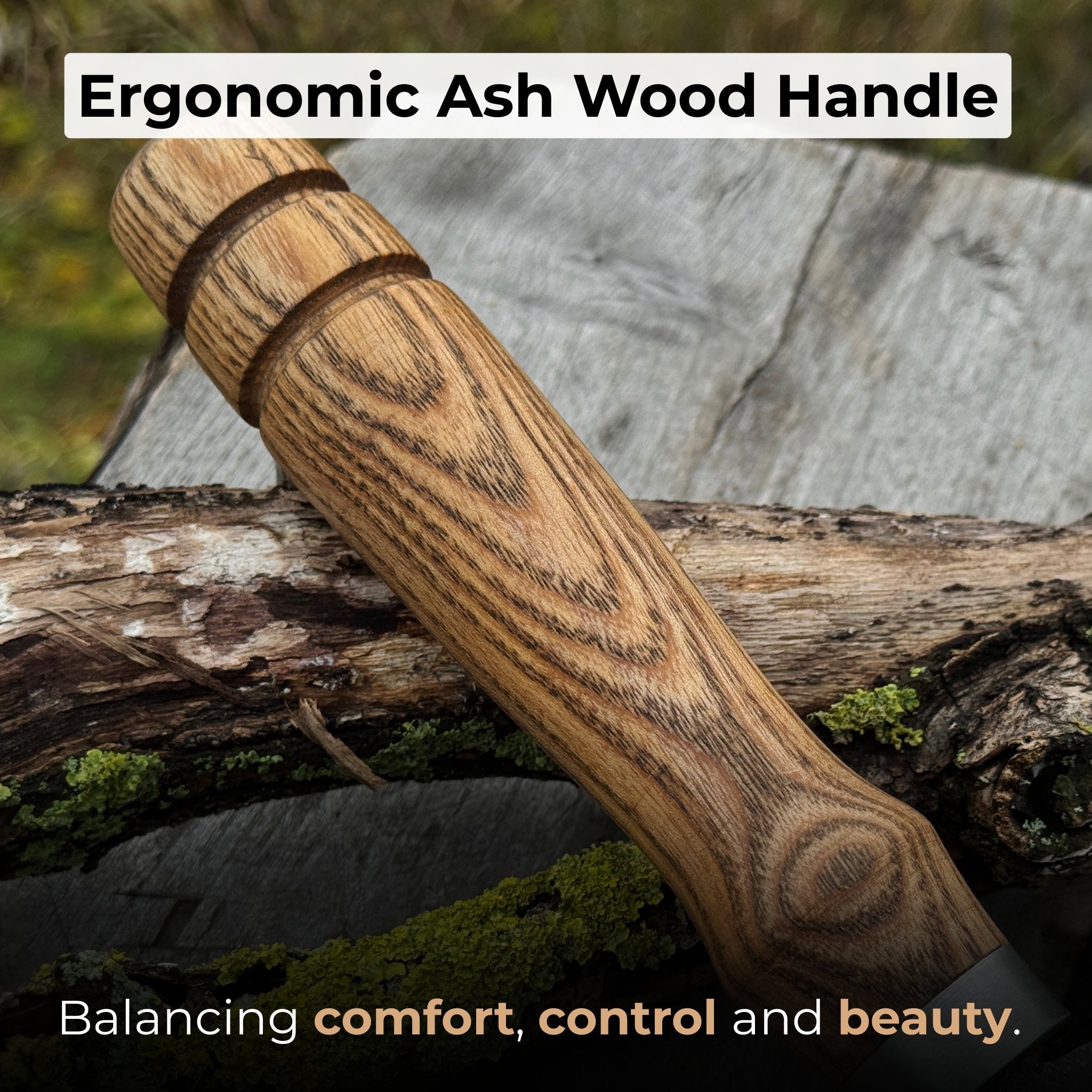 Hand - Forged Athame Ritual Witch Sickle, ⌀16.5 cm (6.5 inches) - 3