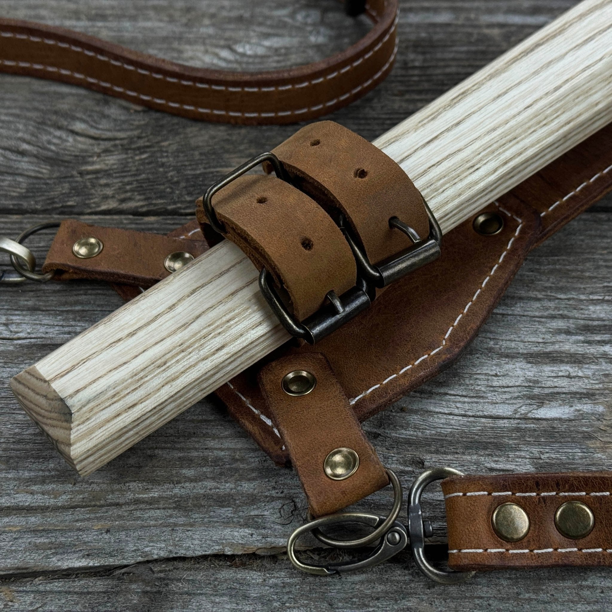 Hand - Forged Bushcraft Hatchet with Leather Back Sheath, 0.74 kg (1.63 lb) - 10