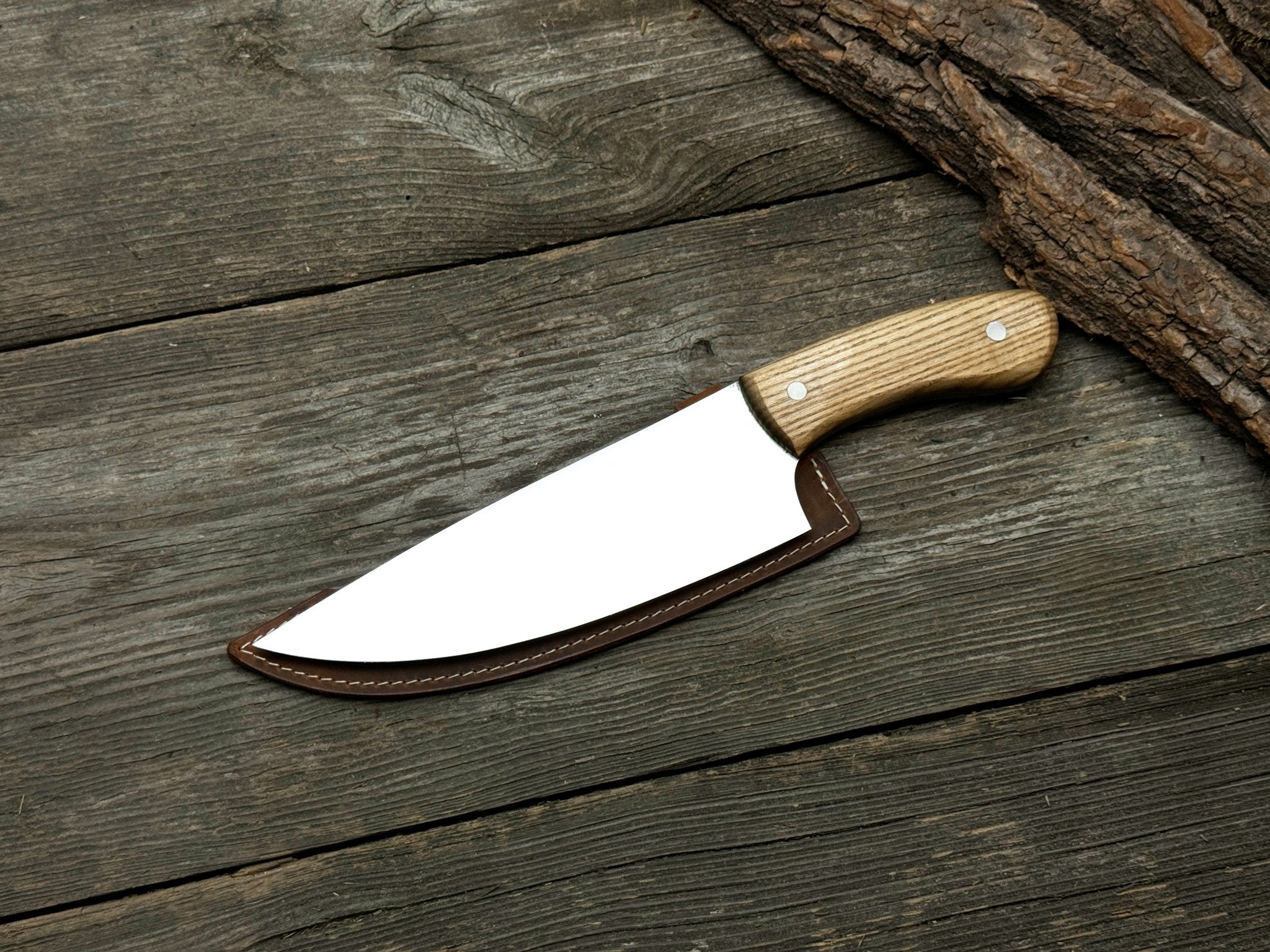 Hand - Forged Bushcraft Knife, 20.5 cm (8.07 inches) - 2