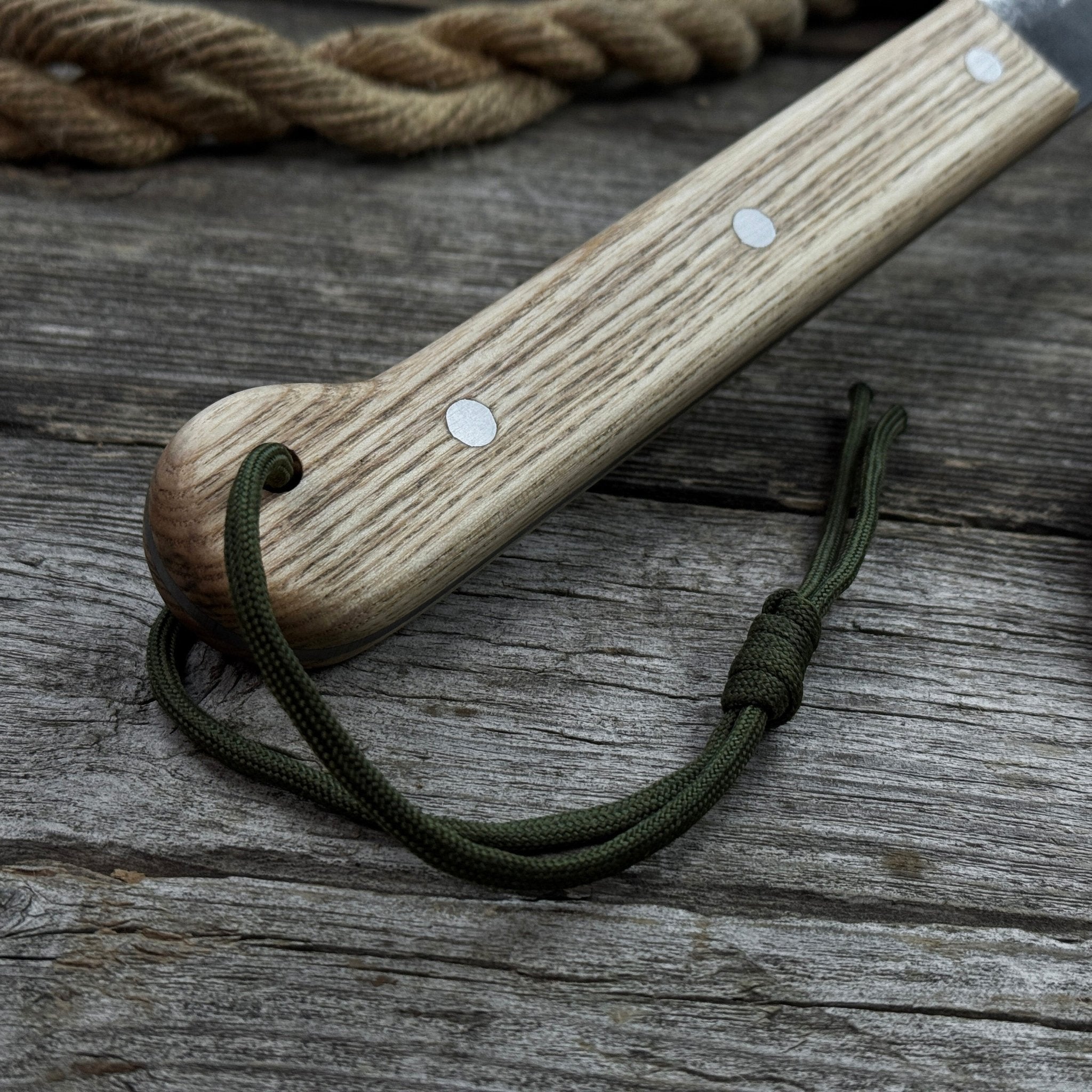 Hand - Forged Bushcraft Knife, 27 cm (10.6 inches) - 7