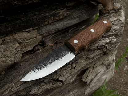 Hand - Forged Bushcraft Knife, 9 cm (3.5 inches) - 3