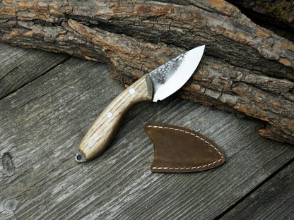 Hand - Forged Bushcraft Knife, 9 cm (3.54 inches) - 3