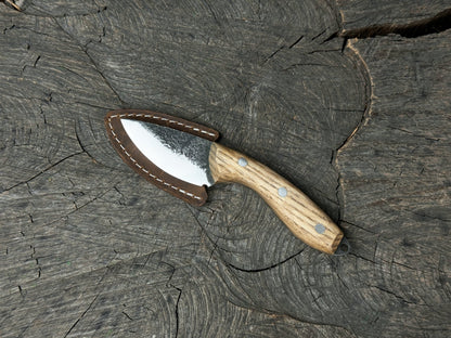 Hand - Forged Bushcraft Knife, 9 cm (3.54 inches) - 2