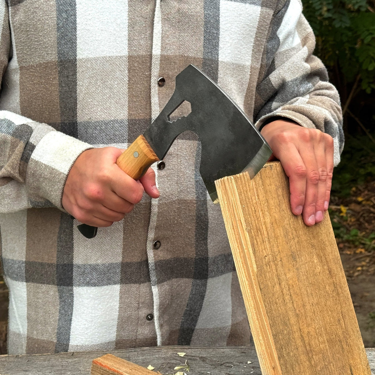 Hand-Forged Camping (Chopping) Axe, 0.6 kg (1.32 Ibs) - 5