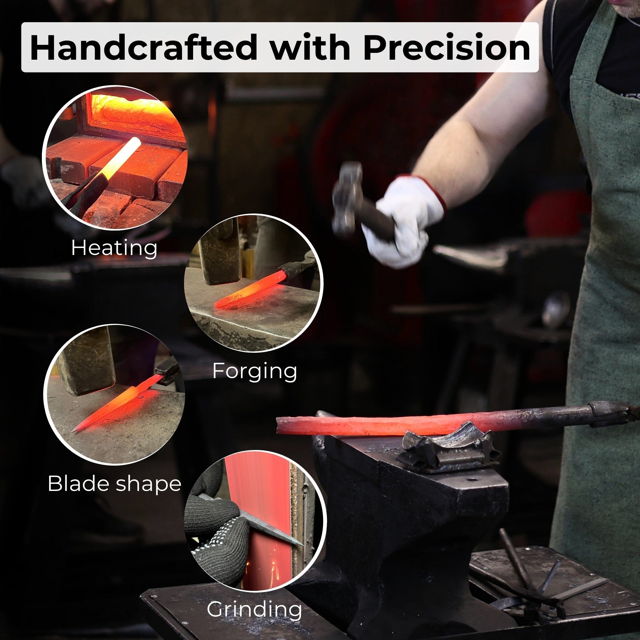 Hand - Forged Leatherworking Awl - 8