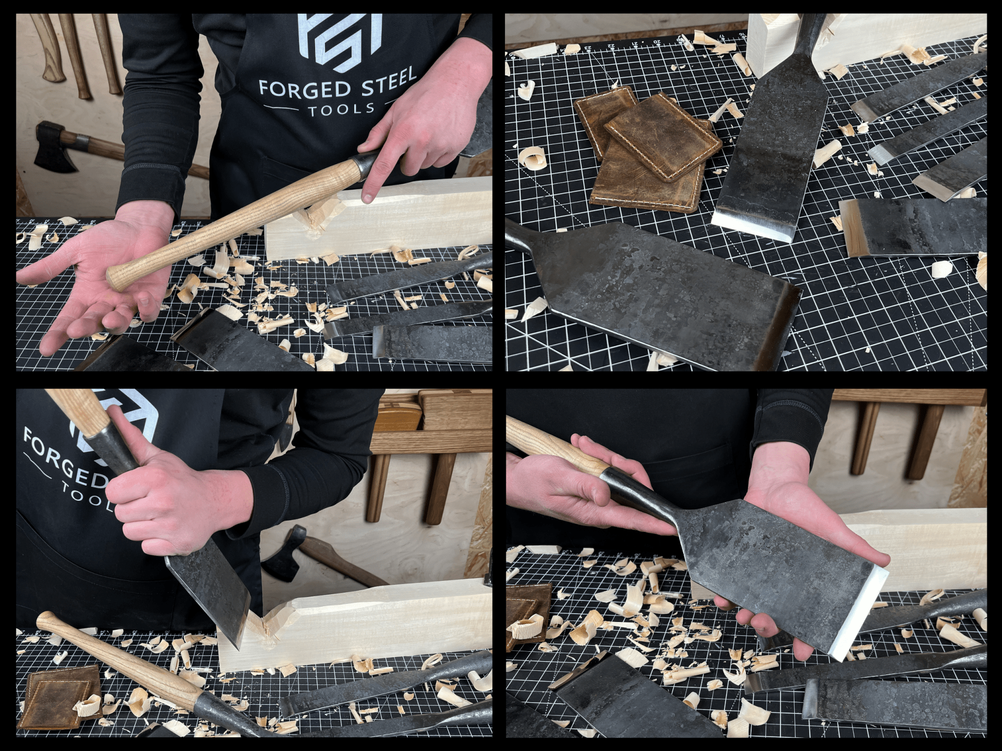 Timber Framing Sliсk Chisel, 20 - 100 mm (0.8 - 3.9 inches) - 3