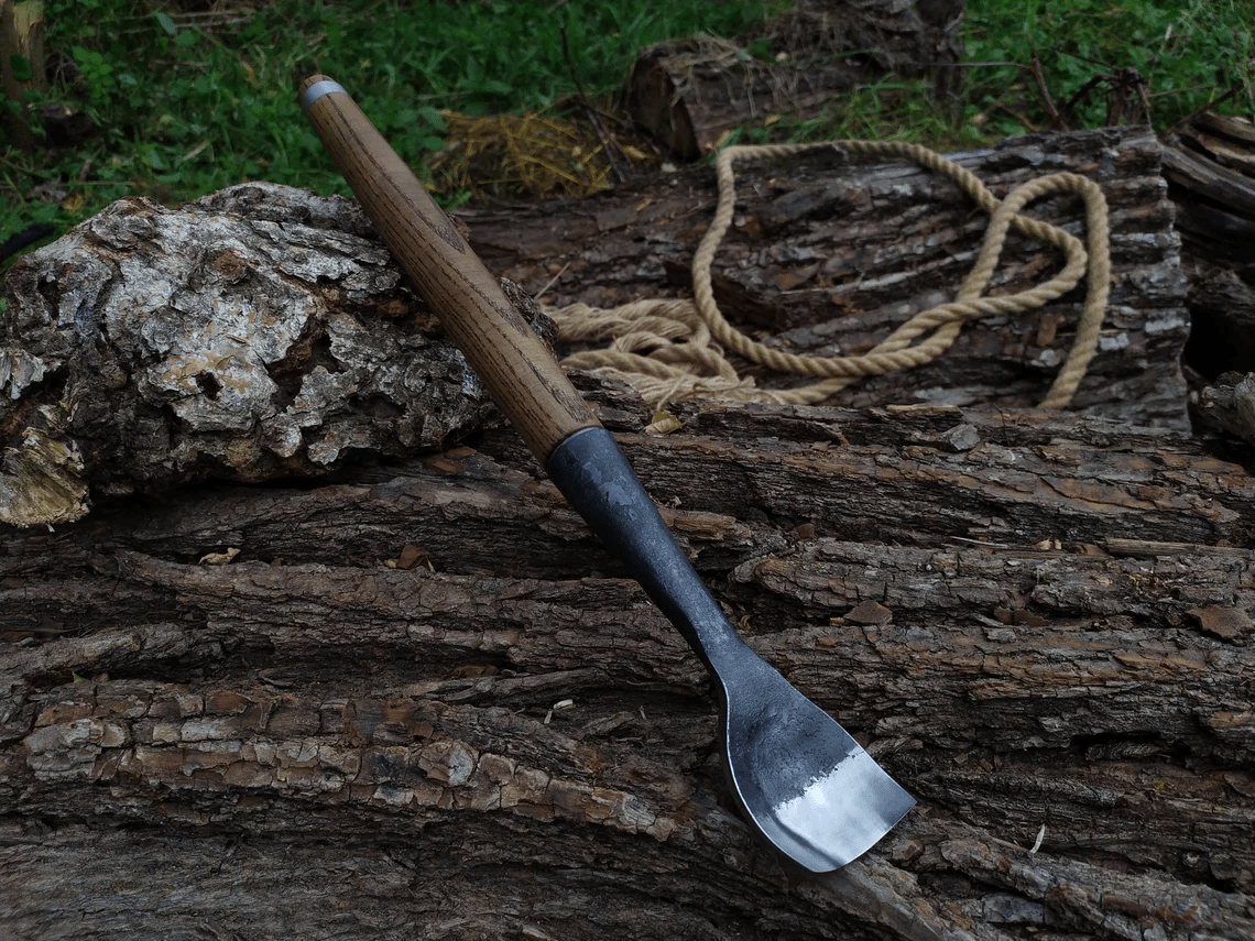 Hand - Forged Carpenters Timber Rounded Chisel, 20 - 100 mm (0.8 - 3.9 inches) - 6