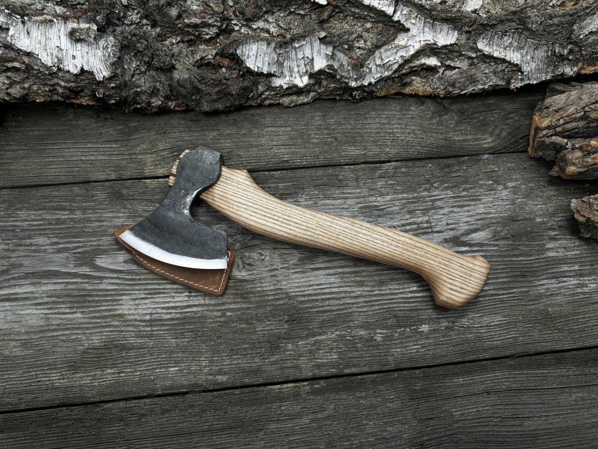 Hand - Forged Small Carving Axe, 0.7 kg (1.5 lbs) - 1