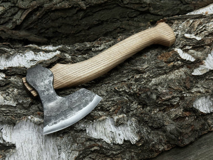 Hand - Forged Small Carving Axe, 0.7 kg (1.5 lbs) - 4