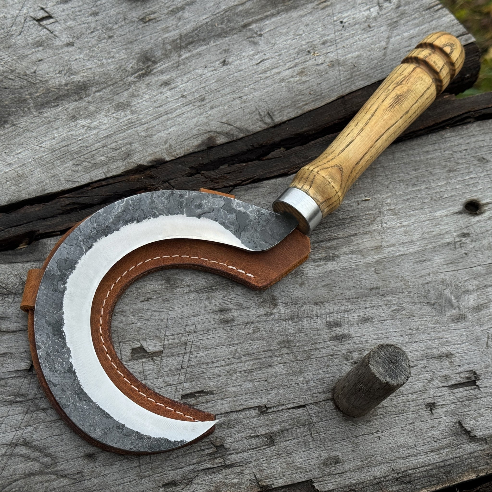 Hand - Forged Small Sickle, ⌀9 cm (3.54 inches) - 14