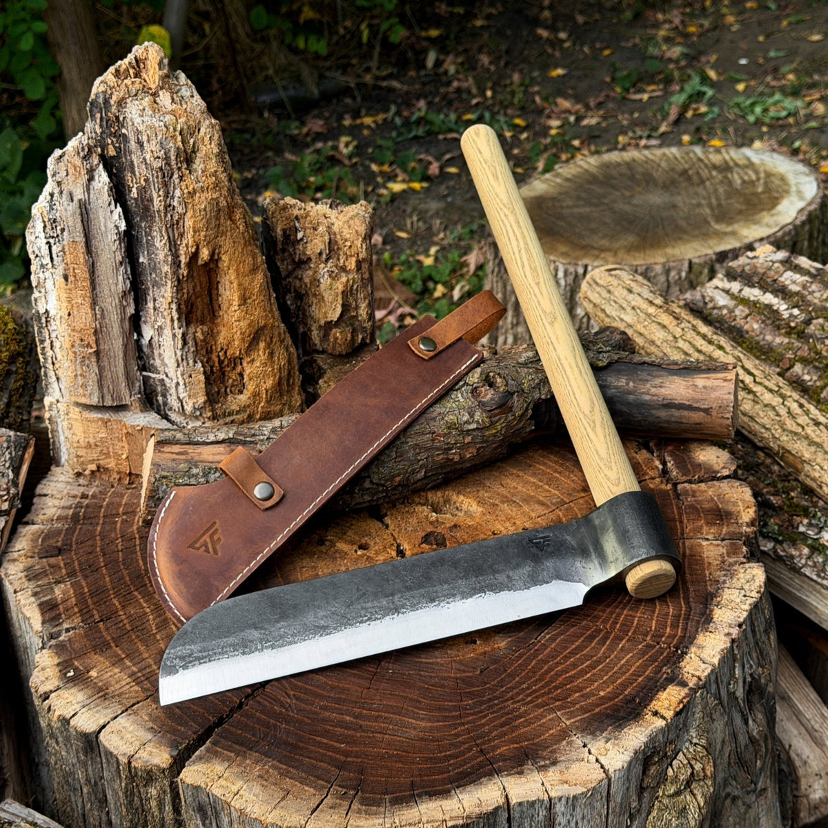 Hand-Forged Splitting Froe, 25.5 cm / 10 in - 1
