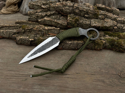 Hand - Forged Throwing Knife, 19.5 cm (7.6 inches) - 1