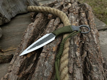 Hand - Forged Throwing Knife, 19.5 cm (7.6 inches) - 6